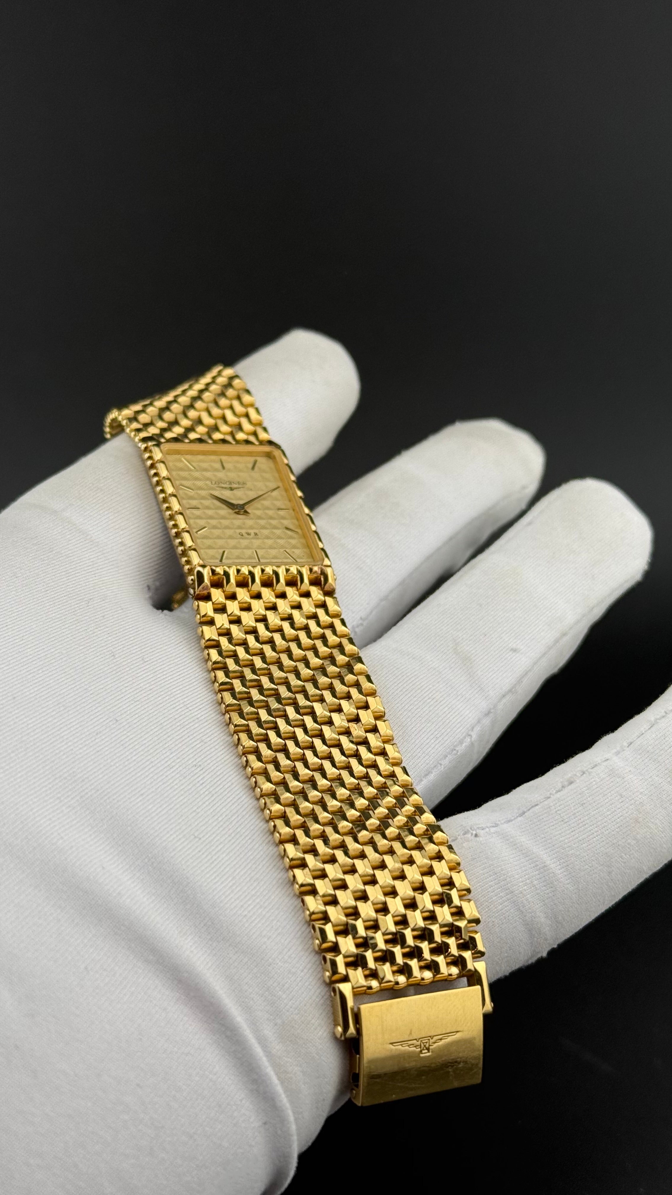 Longines – QWR Full Gold – 1980s