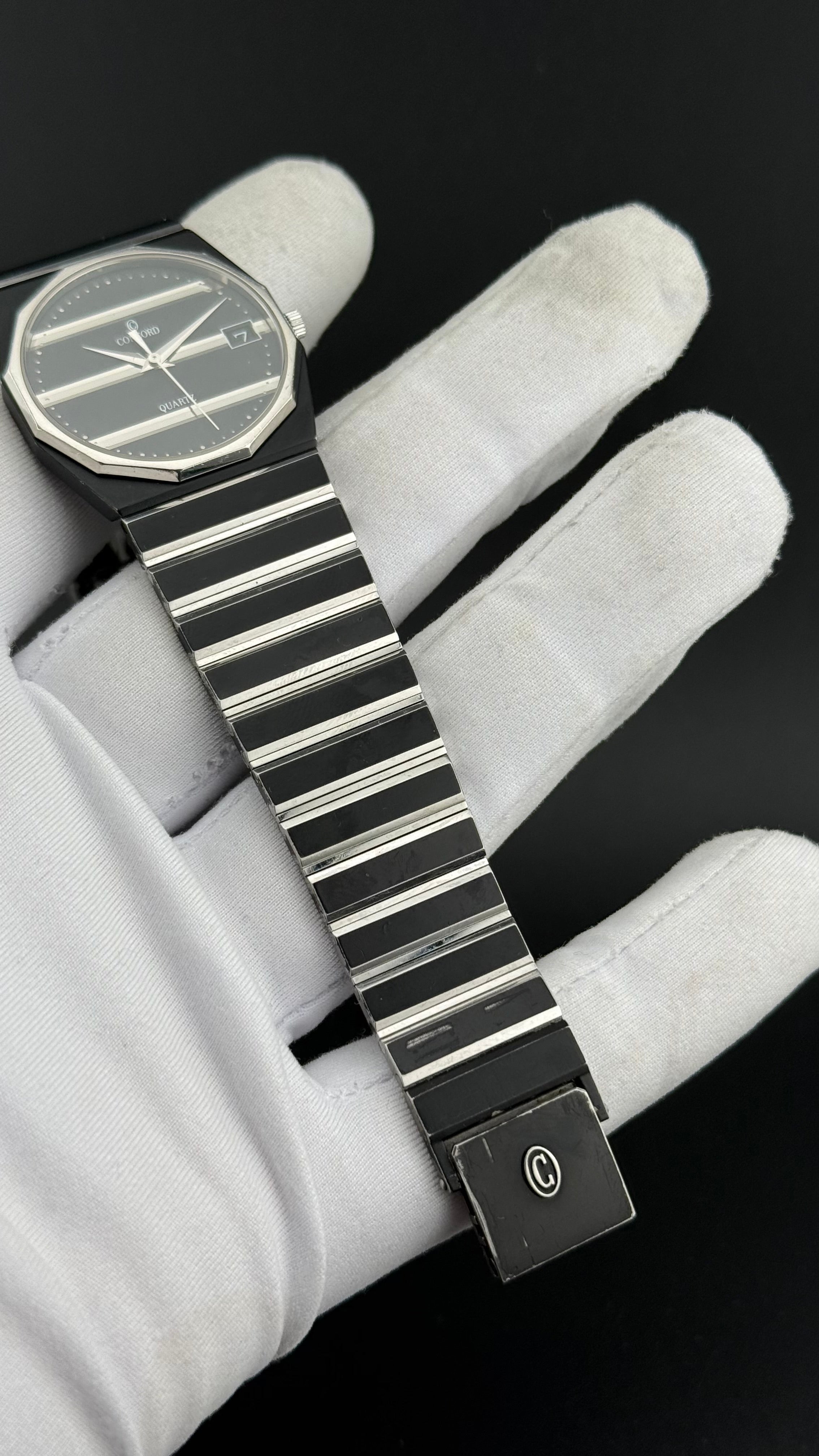 Concord – Mariner SG Black PVD & 18K White Gold