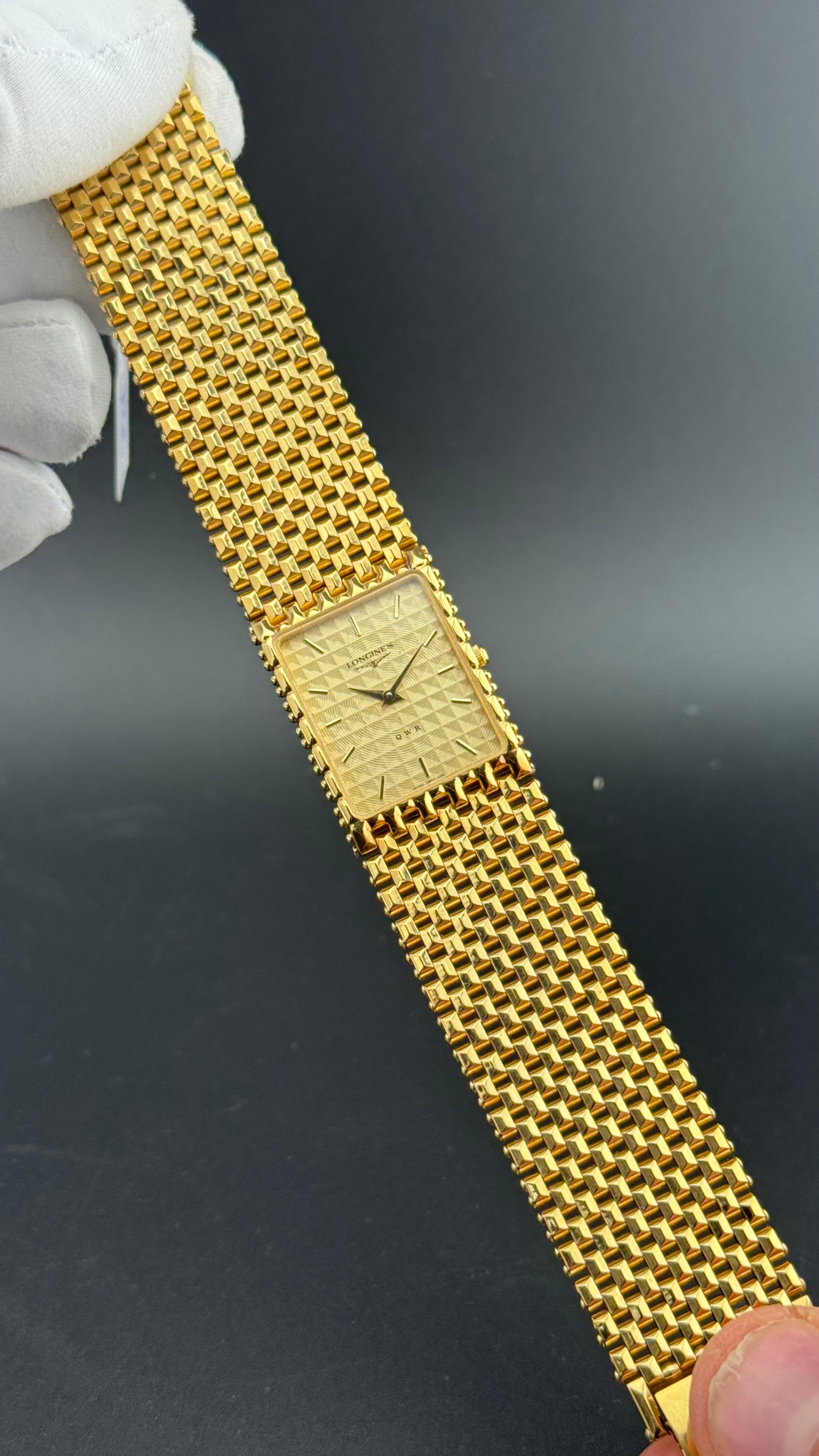 Longines – QWR Full Gold – 1980s