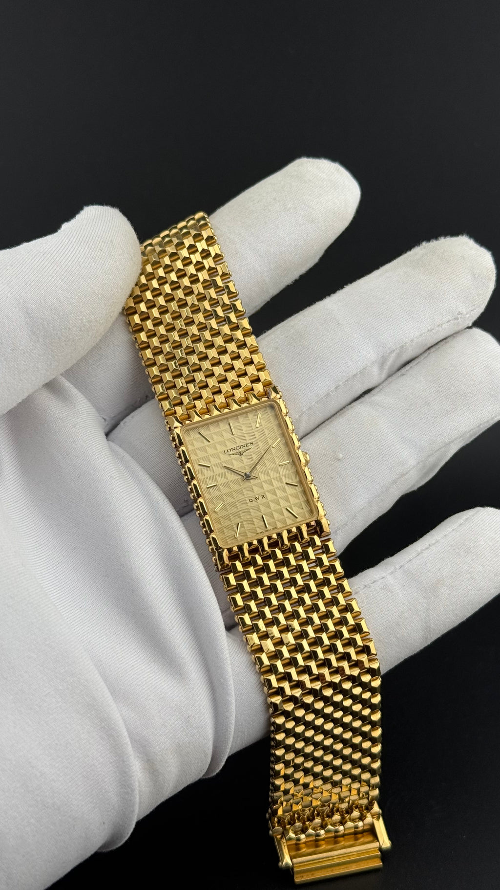 Longines – QWR Full Gold – 1980s
