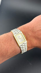 Longines – Olympics 1984 Frosted White Gold - Box & Papers