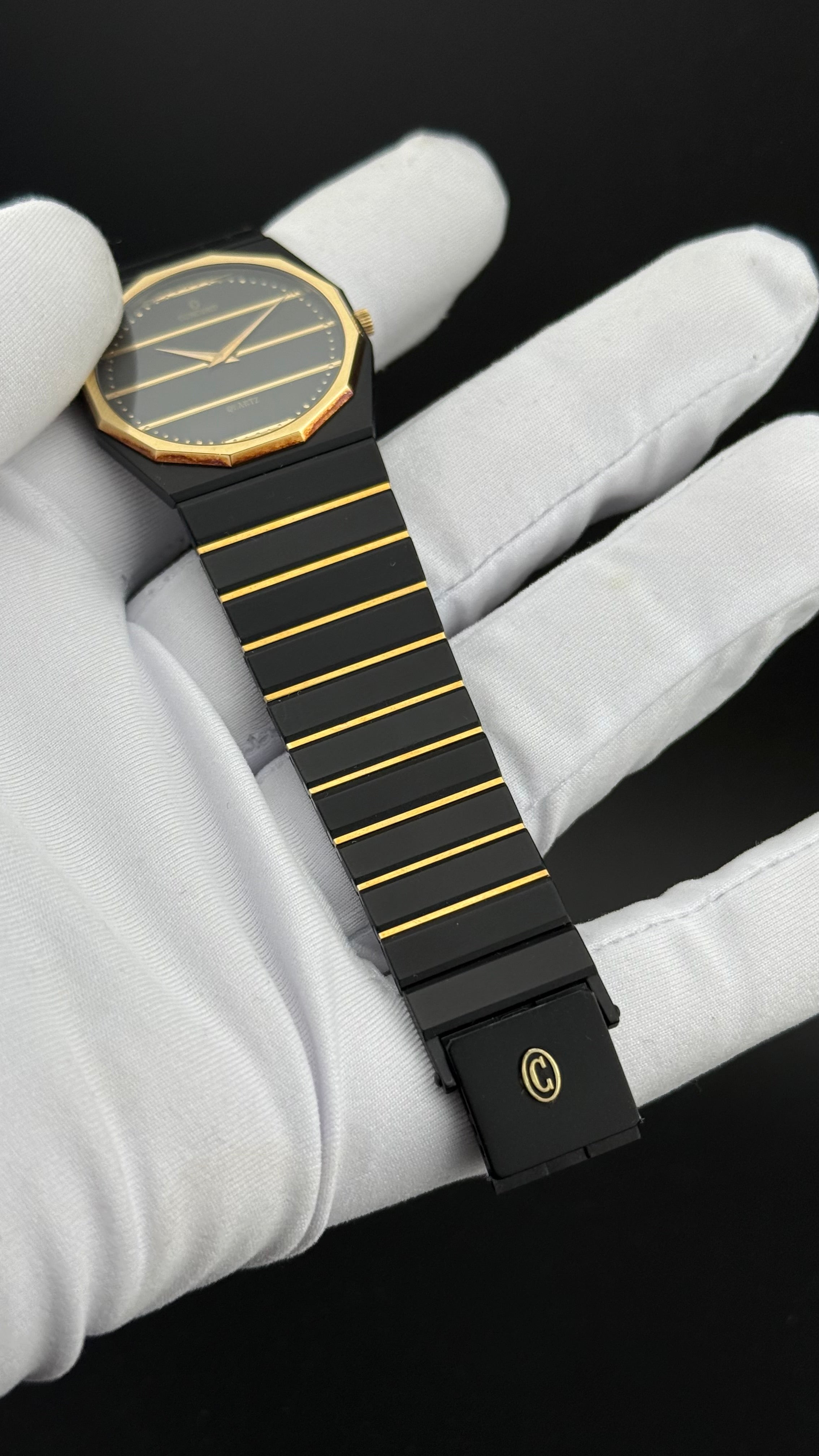 Concord – Mariner SG - PVD Noir & Or 18K – 1980s