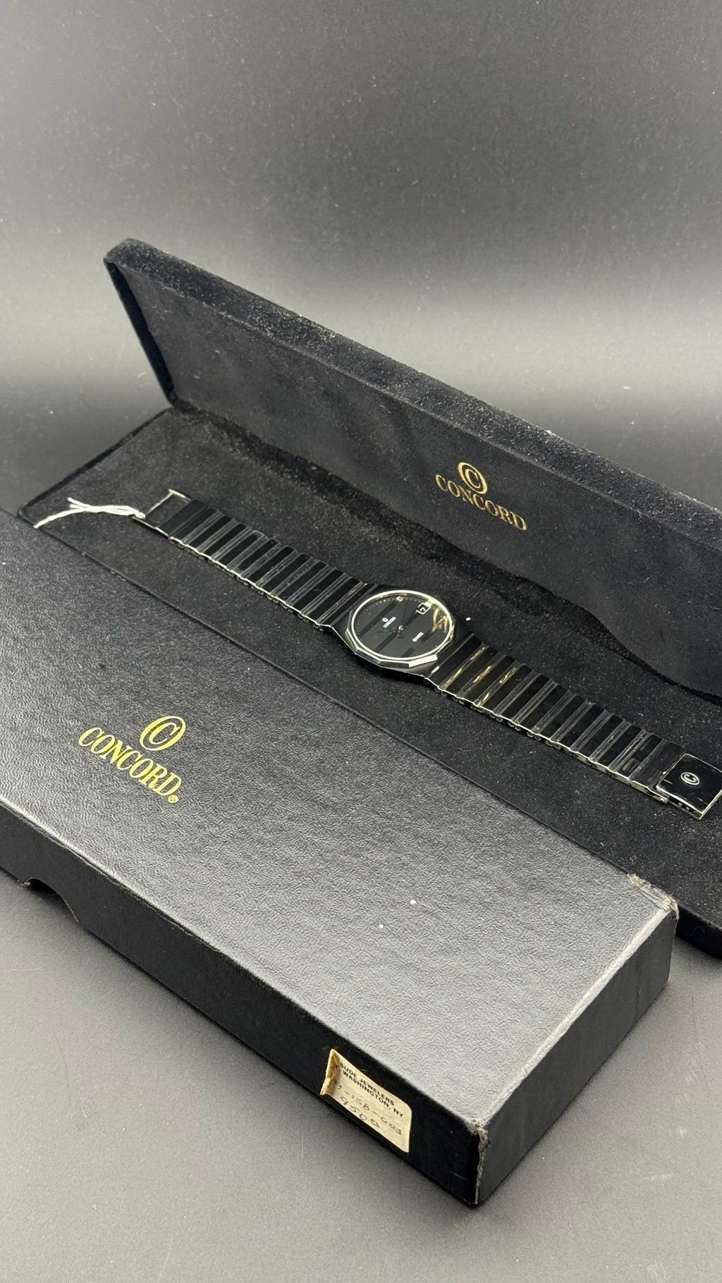 Concord – Mariner SG Black PVD & 18K White Gold
