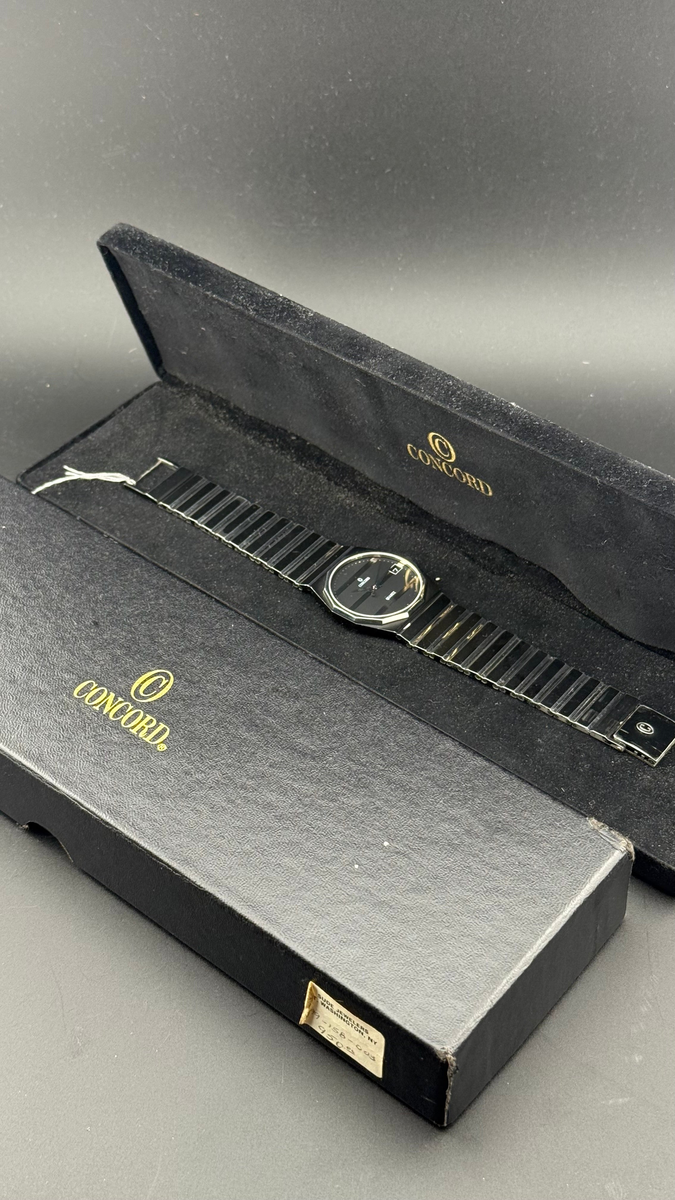 Concord – Mariner SG Black PVD & 18K White Gold