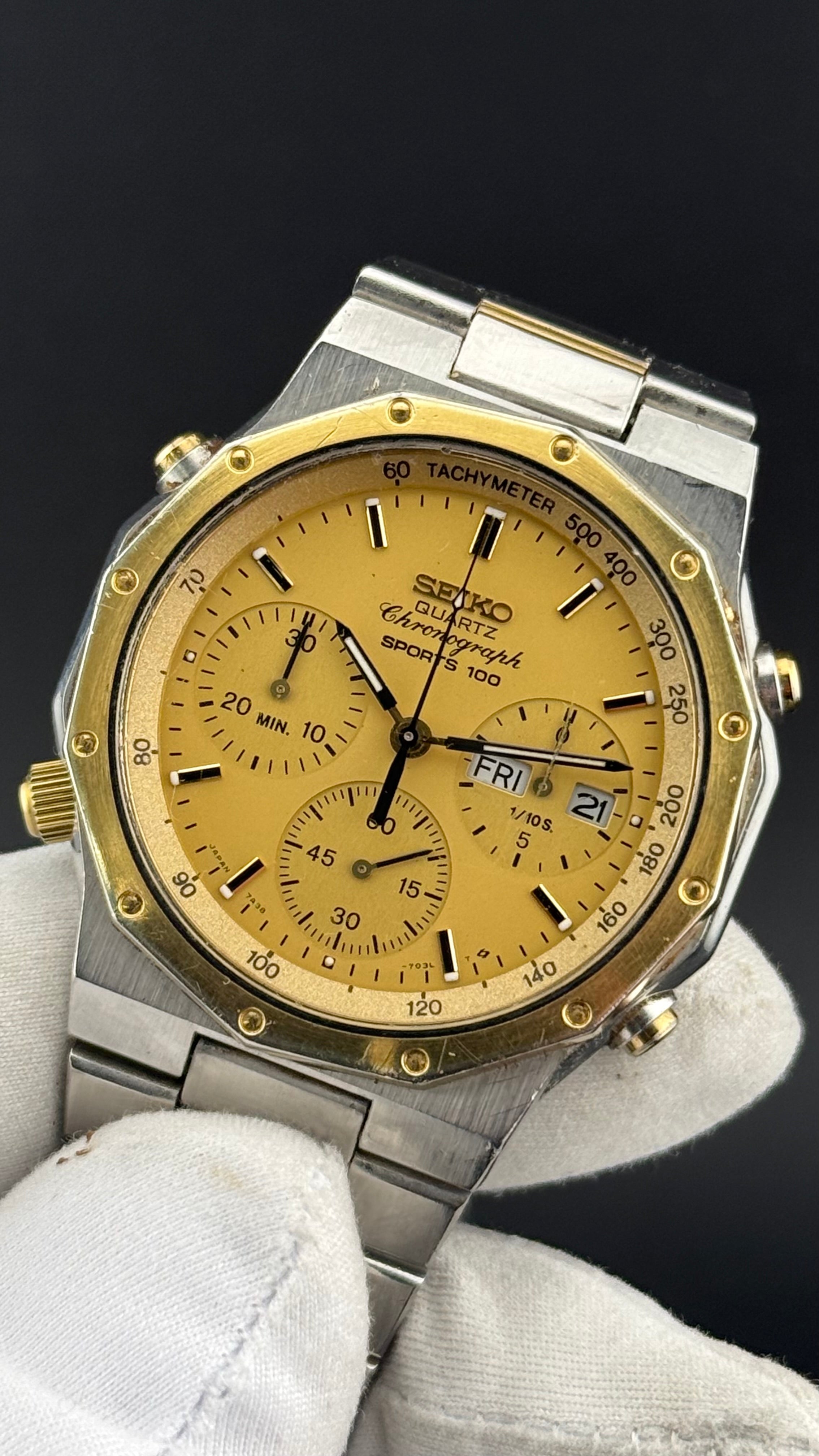 Seiko – Sports 100 Chrono – 1985