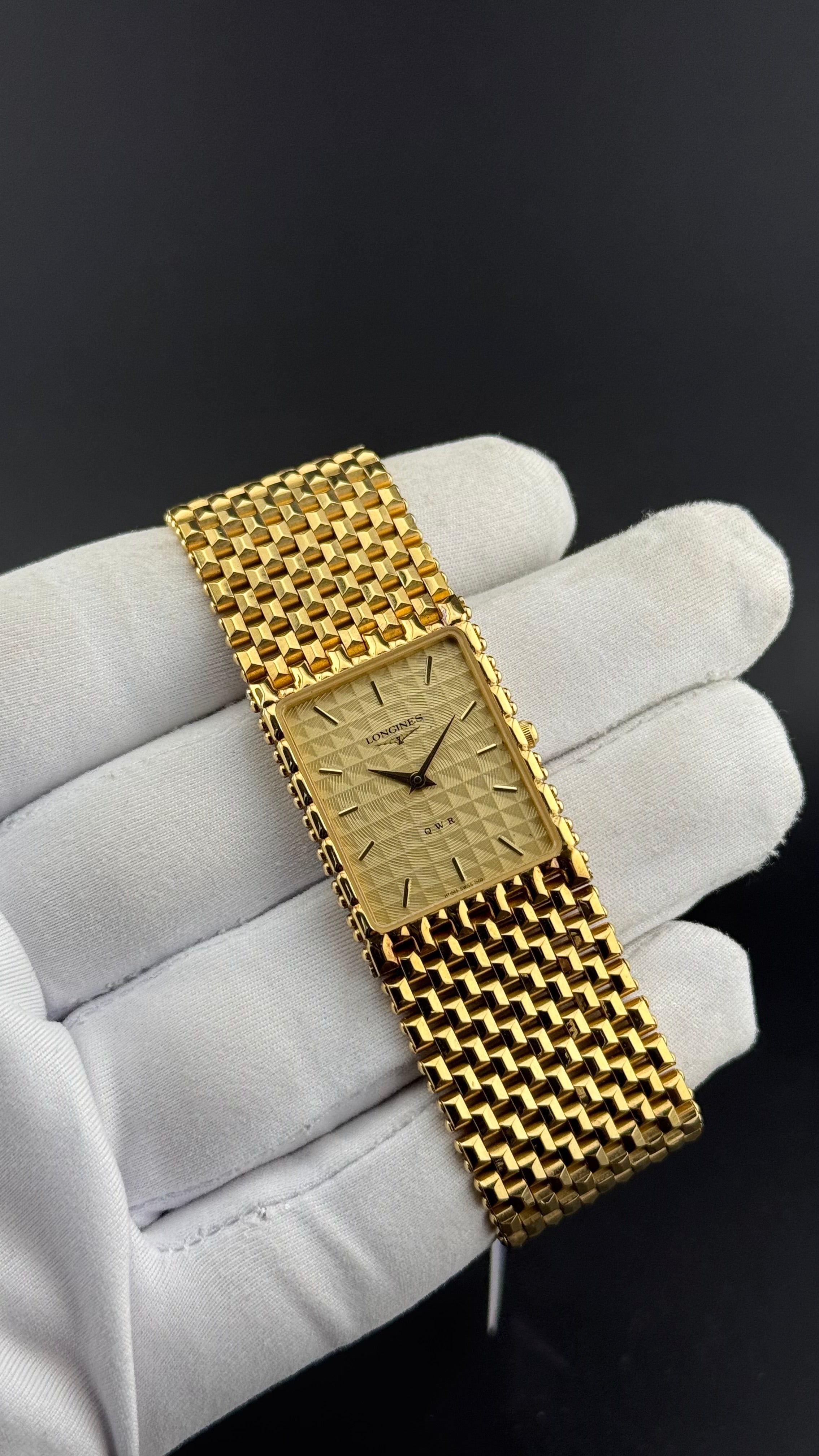 Longines – QWR Full Gold – 1980s