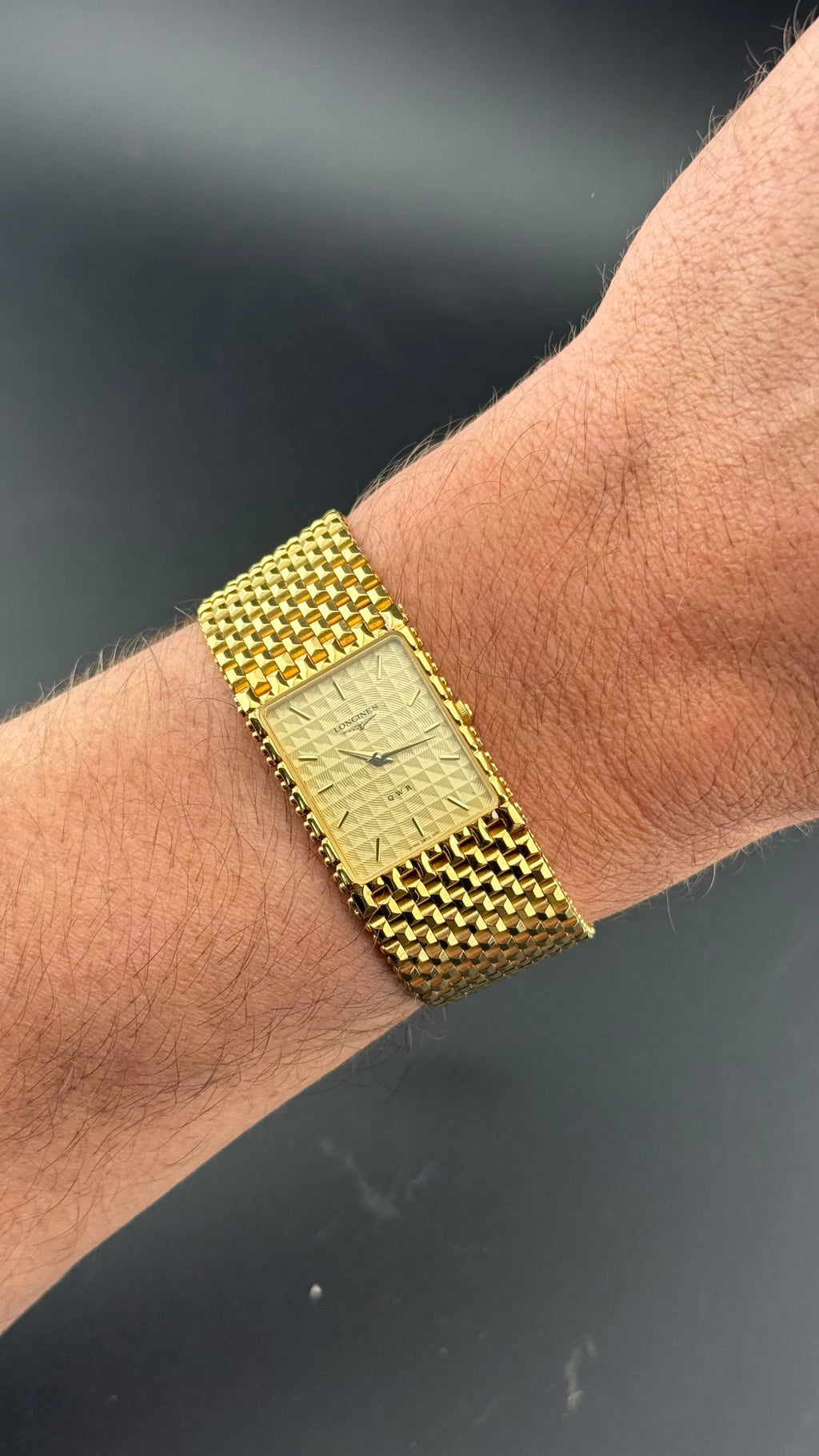 Longines – QWR Full Gold – 1980s