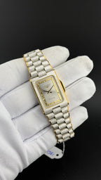 Longines – Olympics 1984 Frosted White Gold - Box & Papers