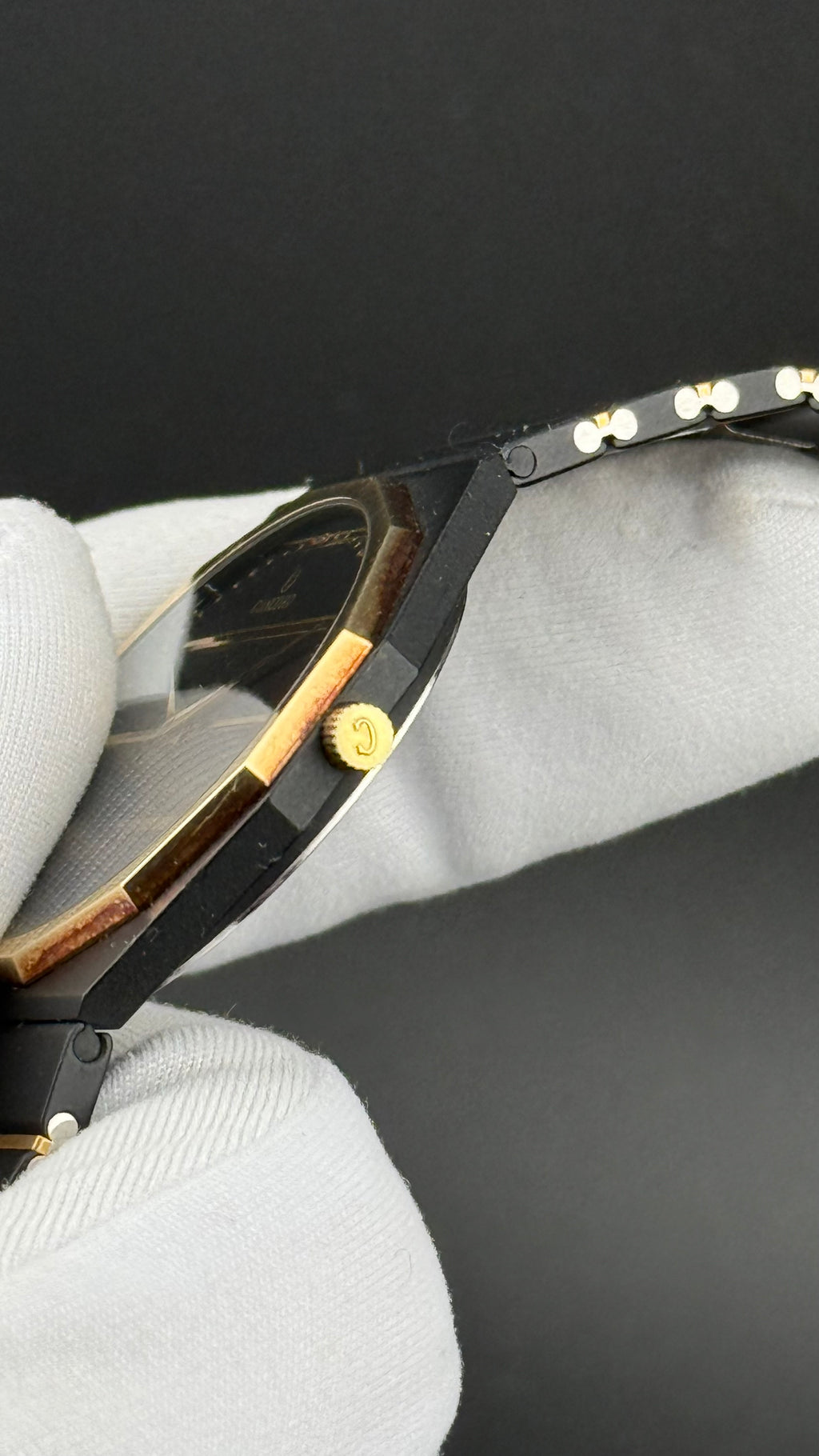 Concord – Mariner SG - PVD Noir & Or 18K – 1980s