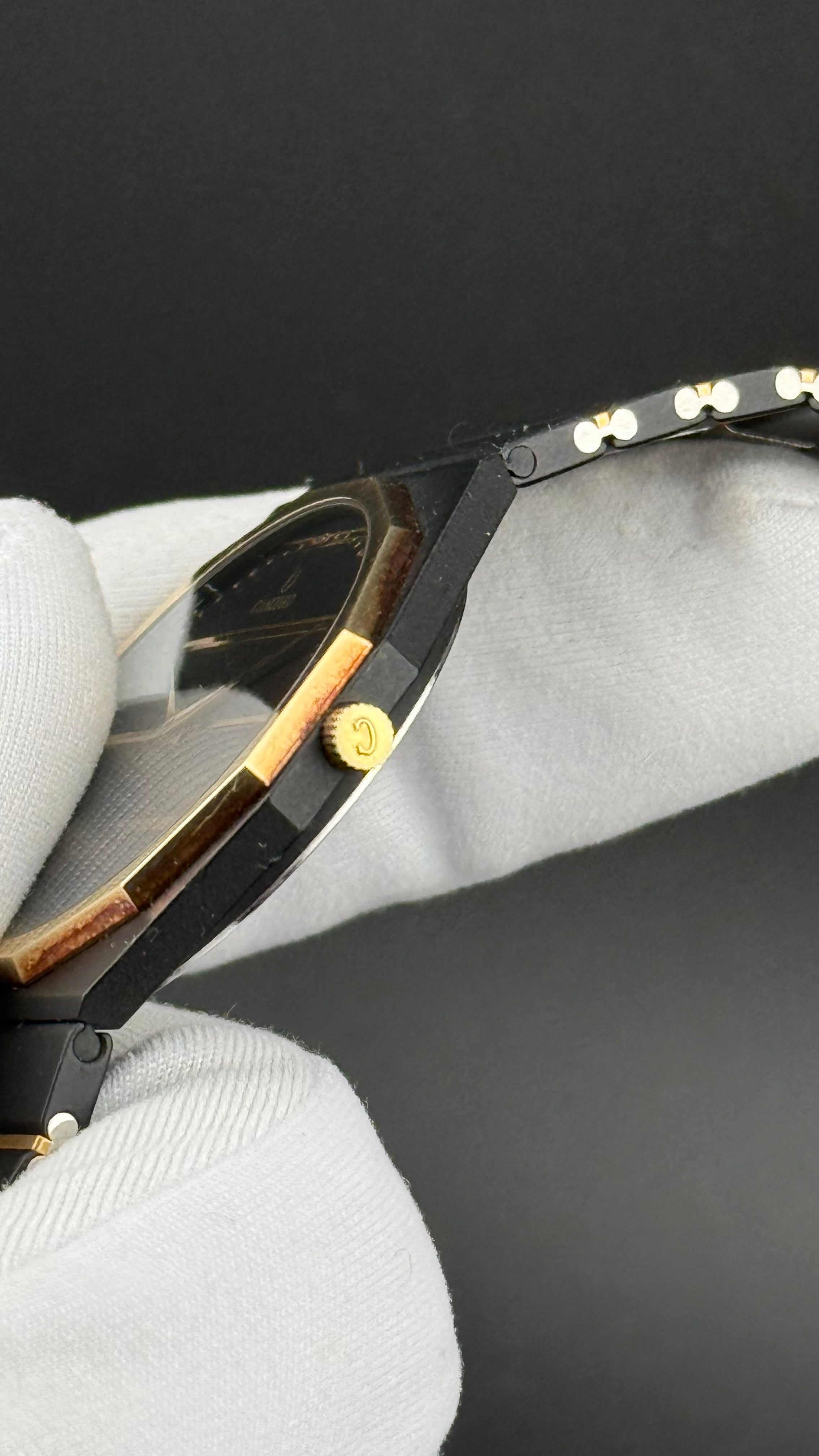 Concord – Mariner SG - PVD Noir & Or 18K – 1980s