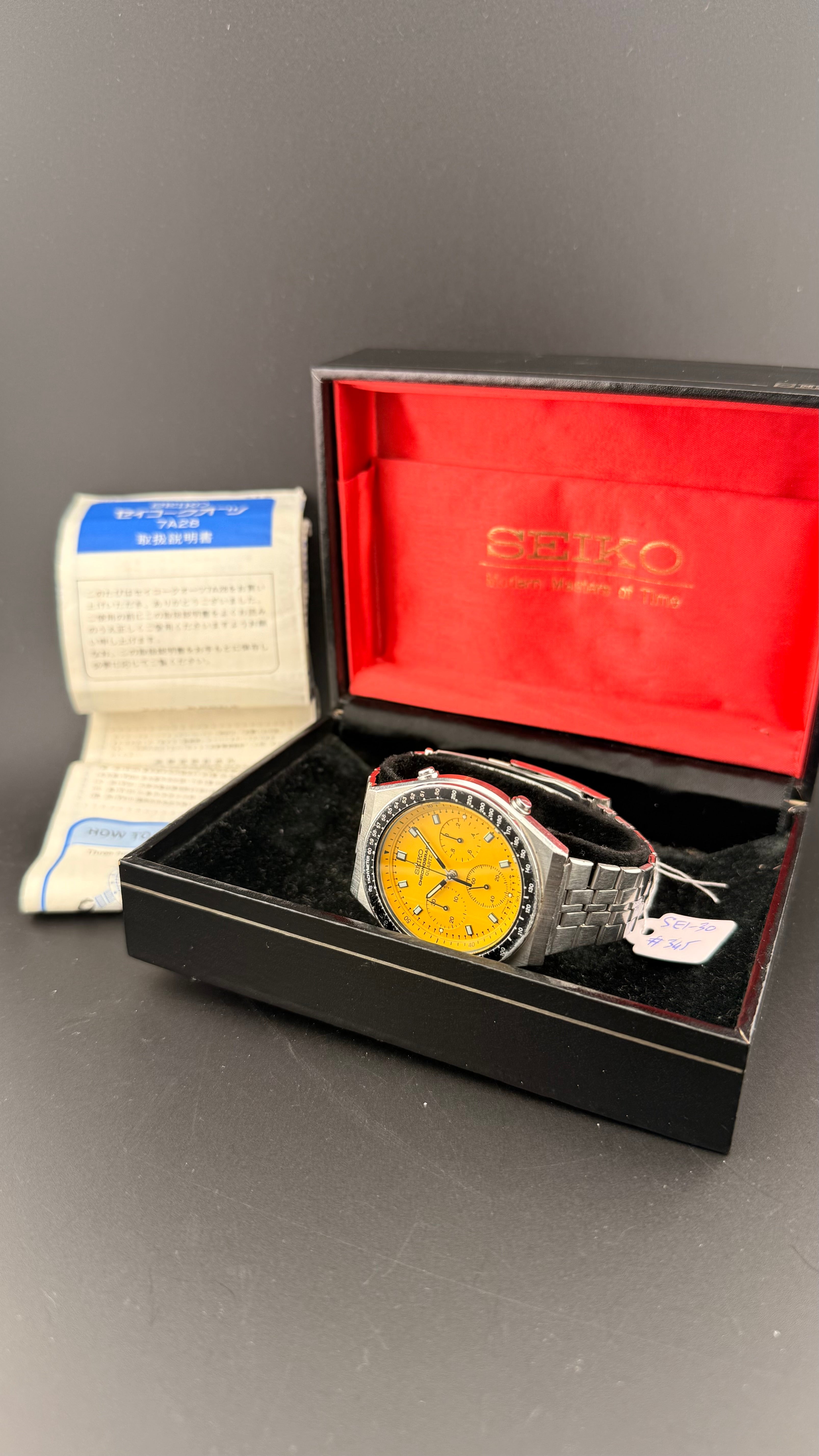 Seiko – Chronograph 7A28-710A “Vulcan” – 1983