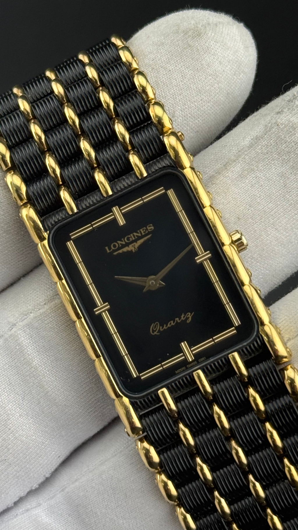 Longines – QWR Black VD – 1980