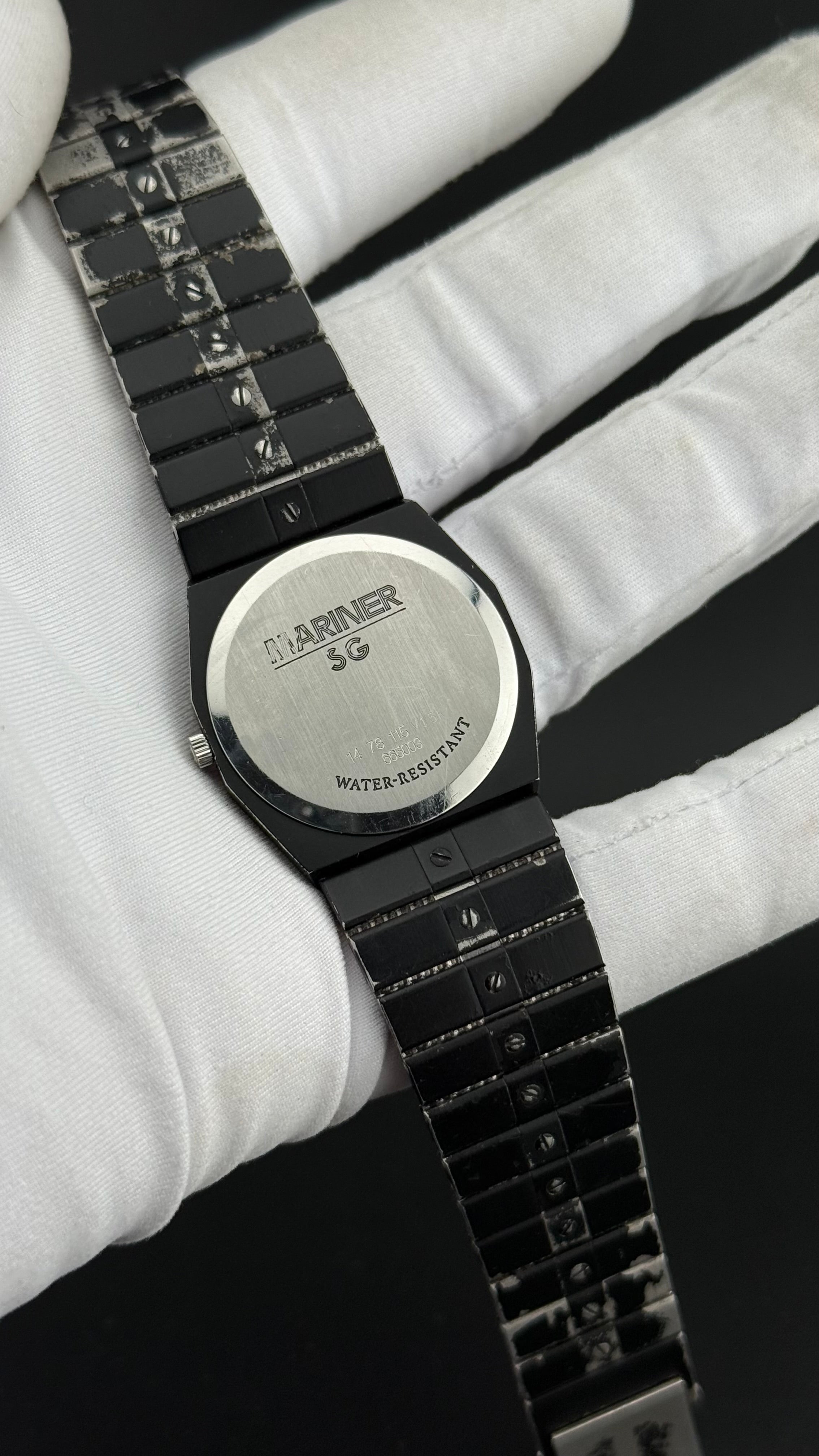 Concord – Mariner SG Black PVD & 18K White Gold