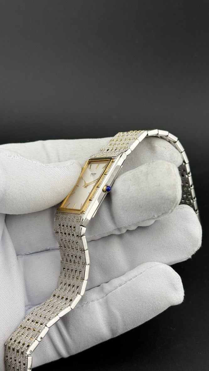 Rado Quartz - Frosted White Gold