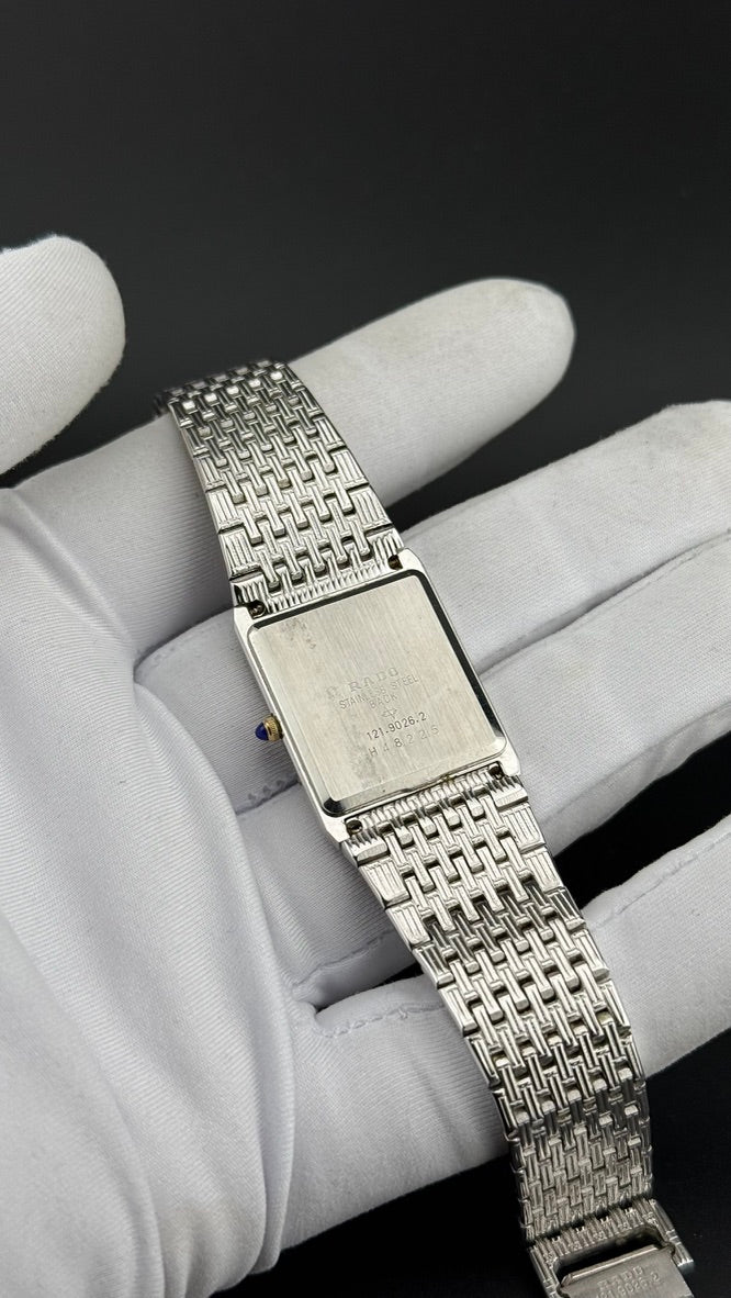 Rado Quartz - Frosted White Gold