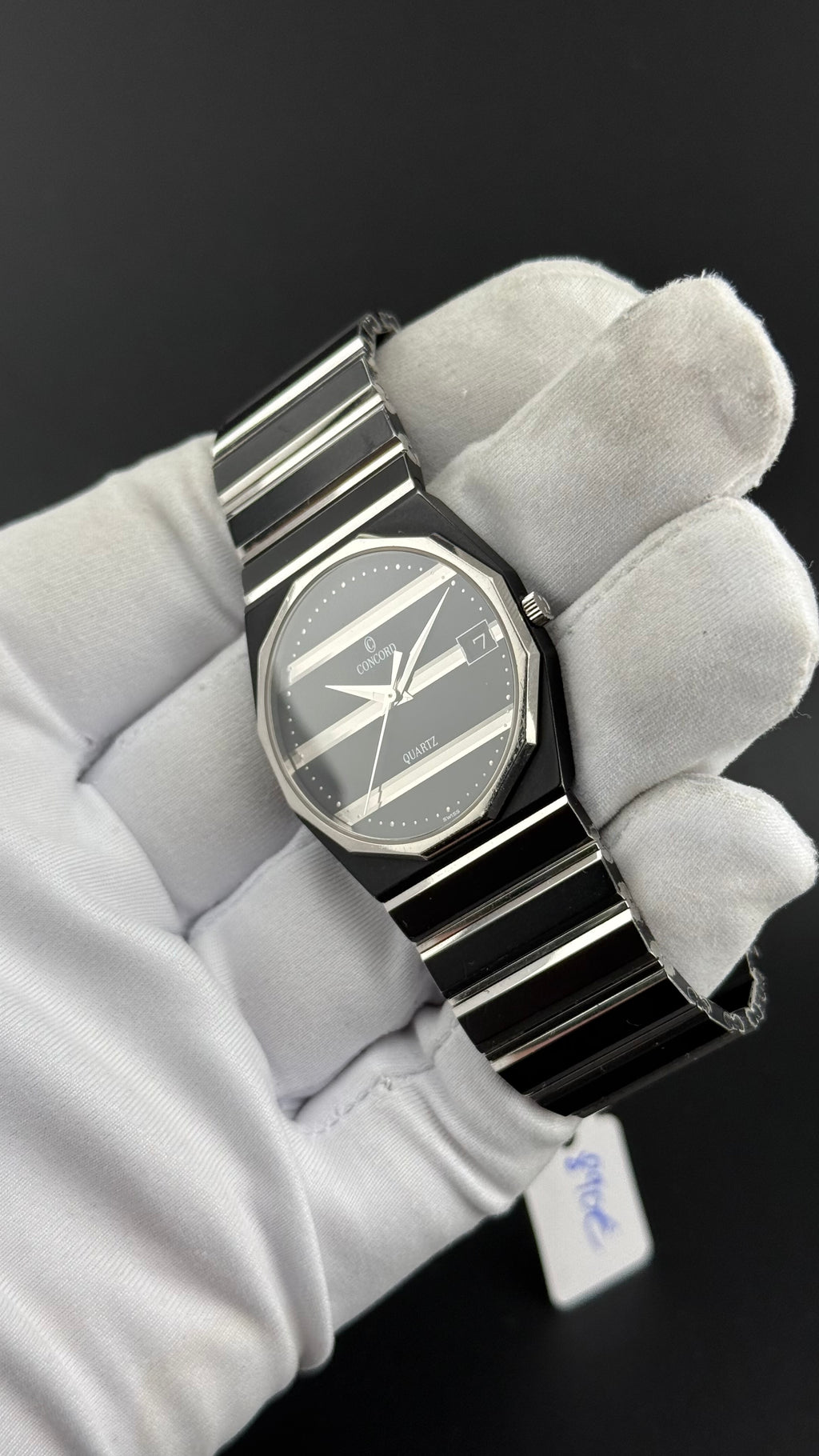 Concord – Mariner SG Black PVD & 18K White Gold