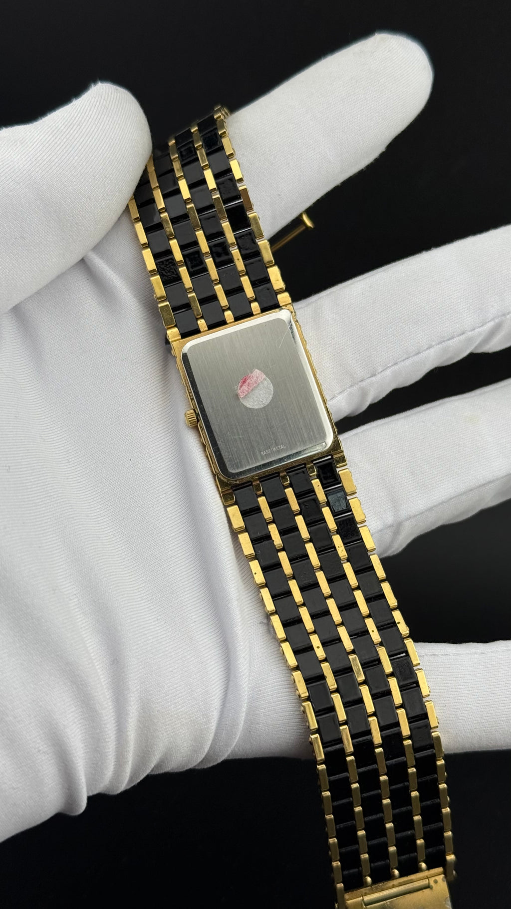 Longines – QWR Black PVD & Gold – 1980