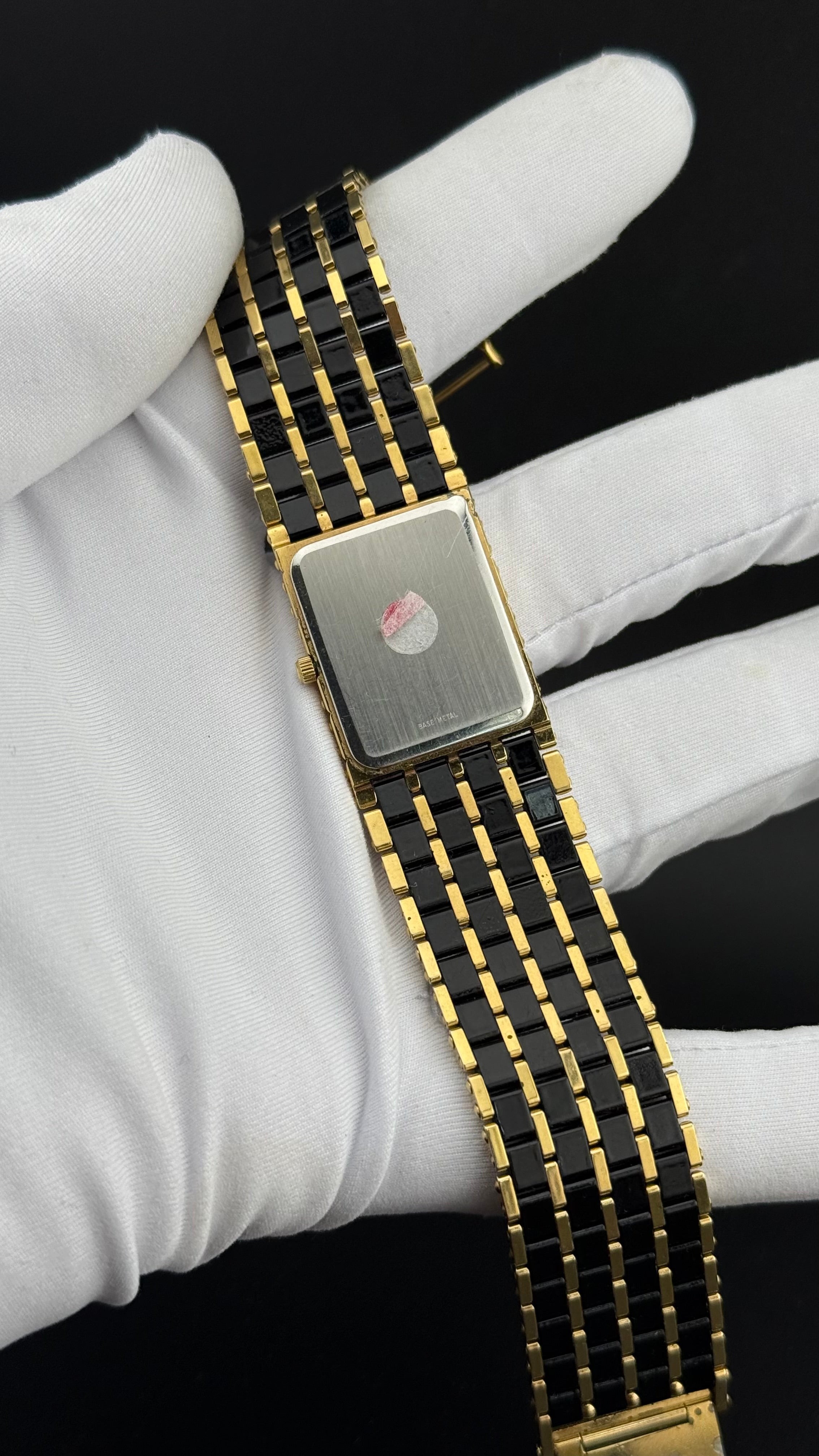 Longines – QWR Black PVD & Gold – 1980