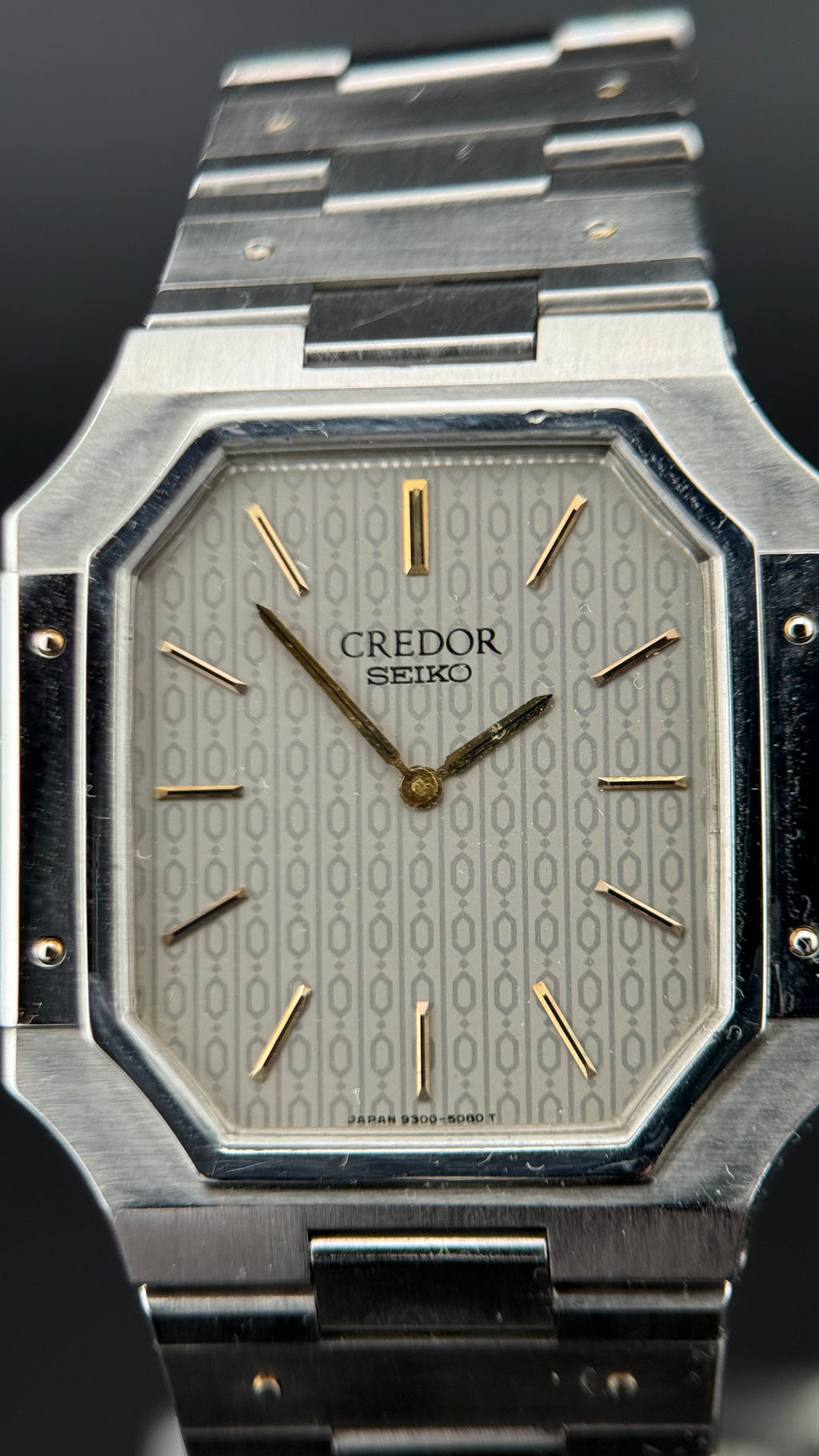 Credor – 9300-5050 Cadran à motif – 1982