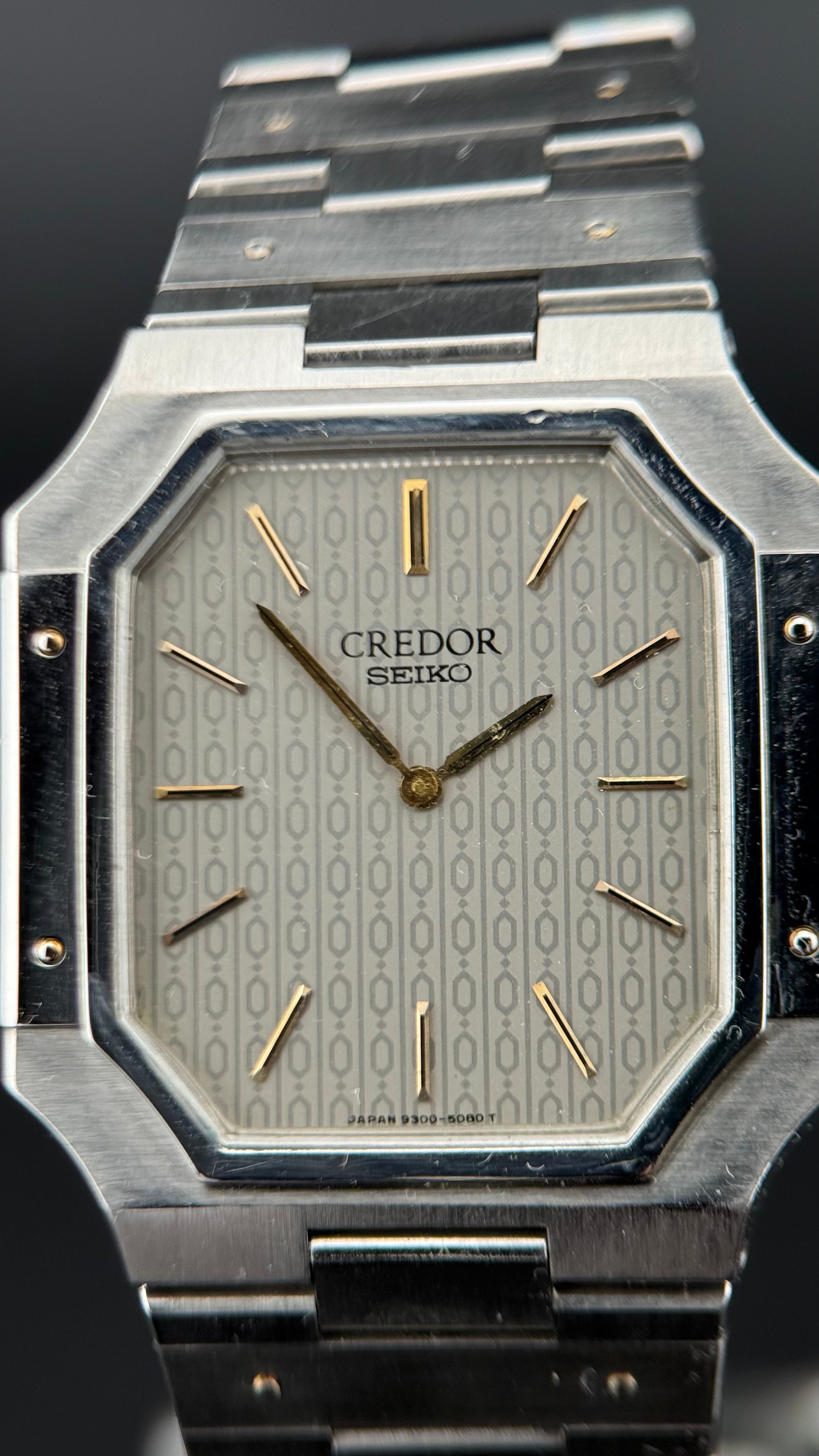 Credor – 9300-5050 Cadran à motif – 1982