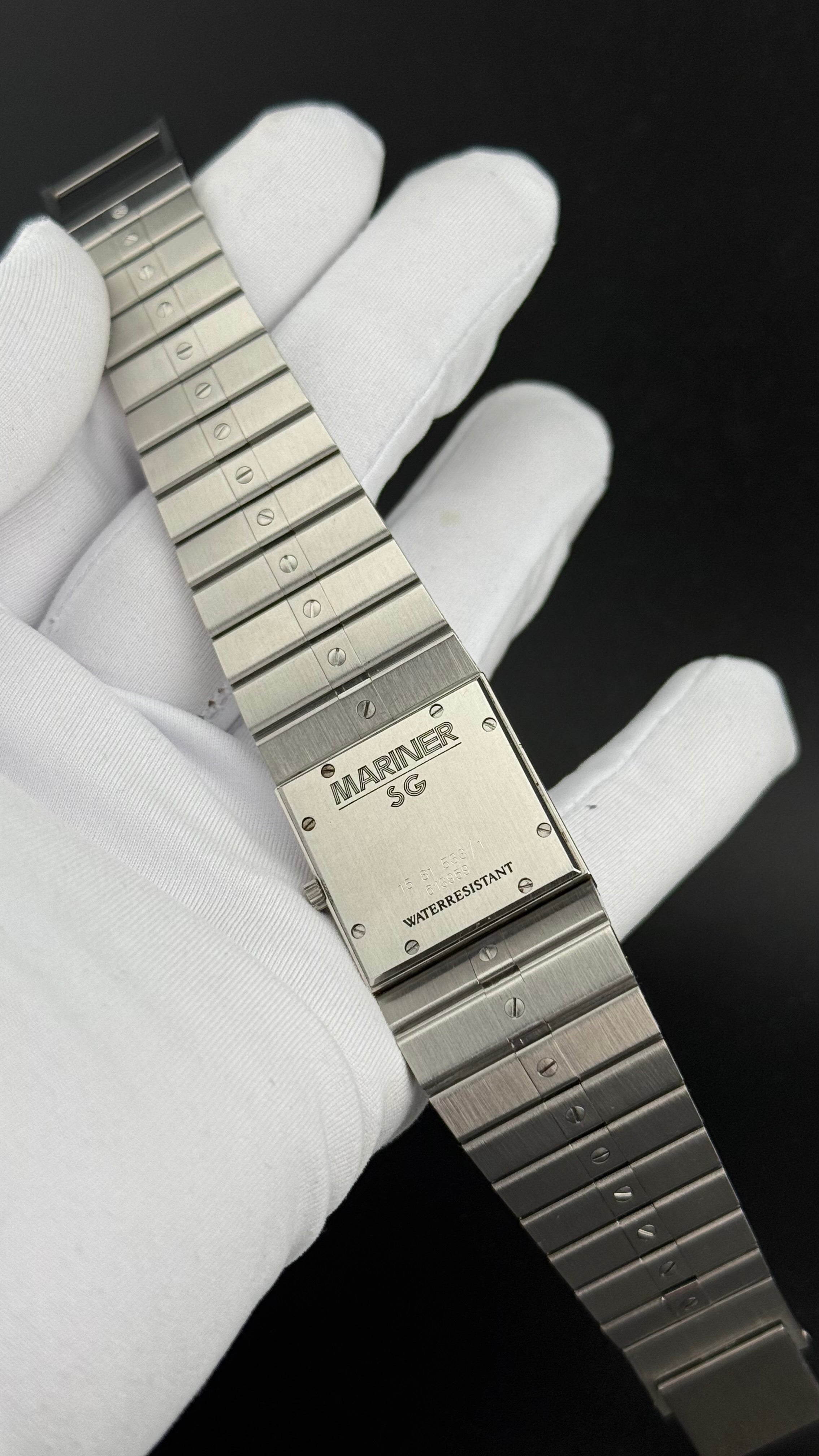 Concord – Mariner SG Square Black Dial – 1985