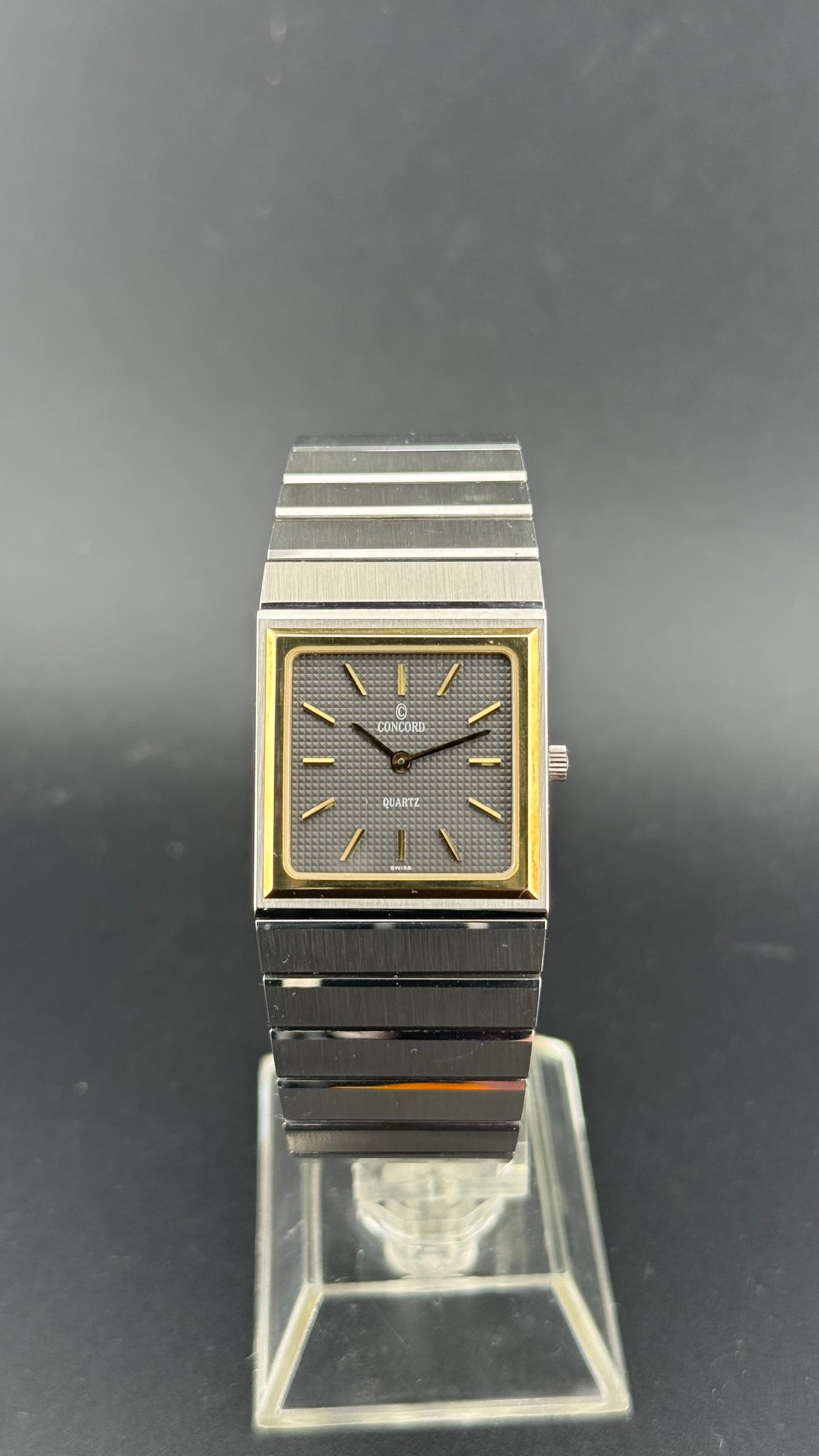 Concord – Mariner SG Square Black Dial – 1985