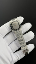 Credor – 9300-5050 Cadran gris liseré noir – 1980