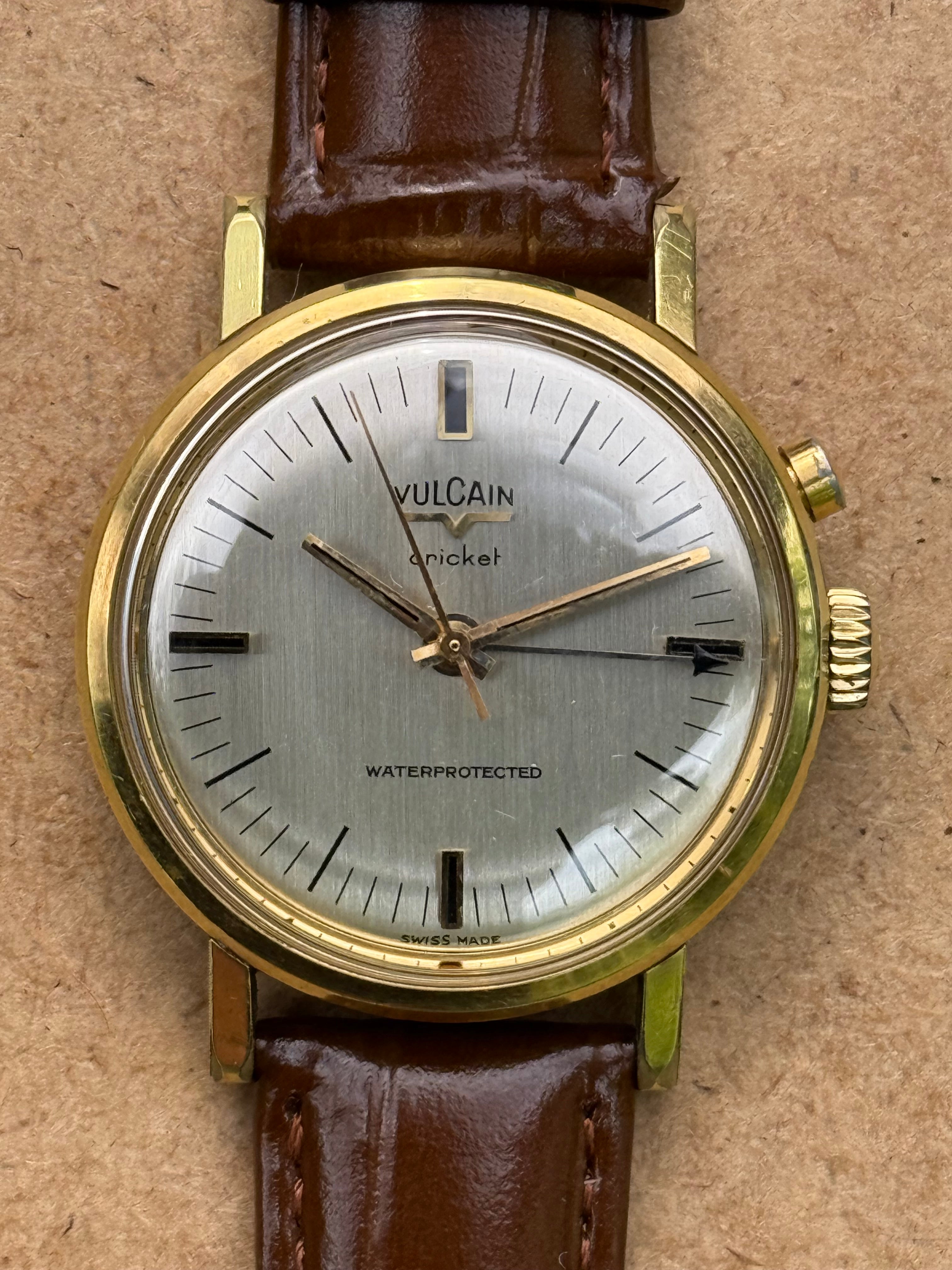 Vulcain – Cricket Gold Plated – 1965