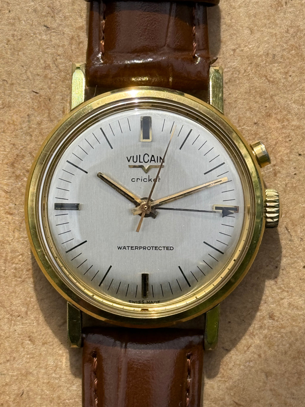 Vulcain – Cricket Gold Plated – 1965