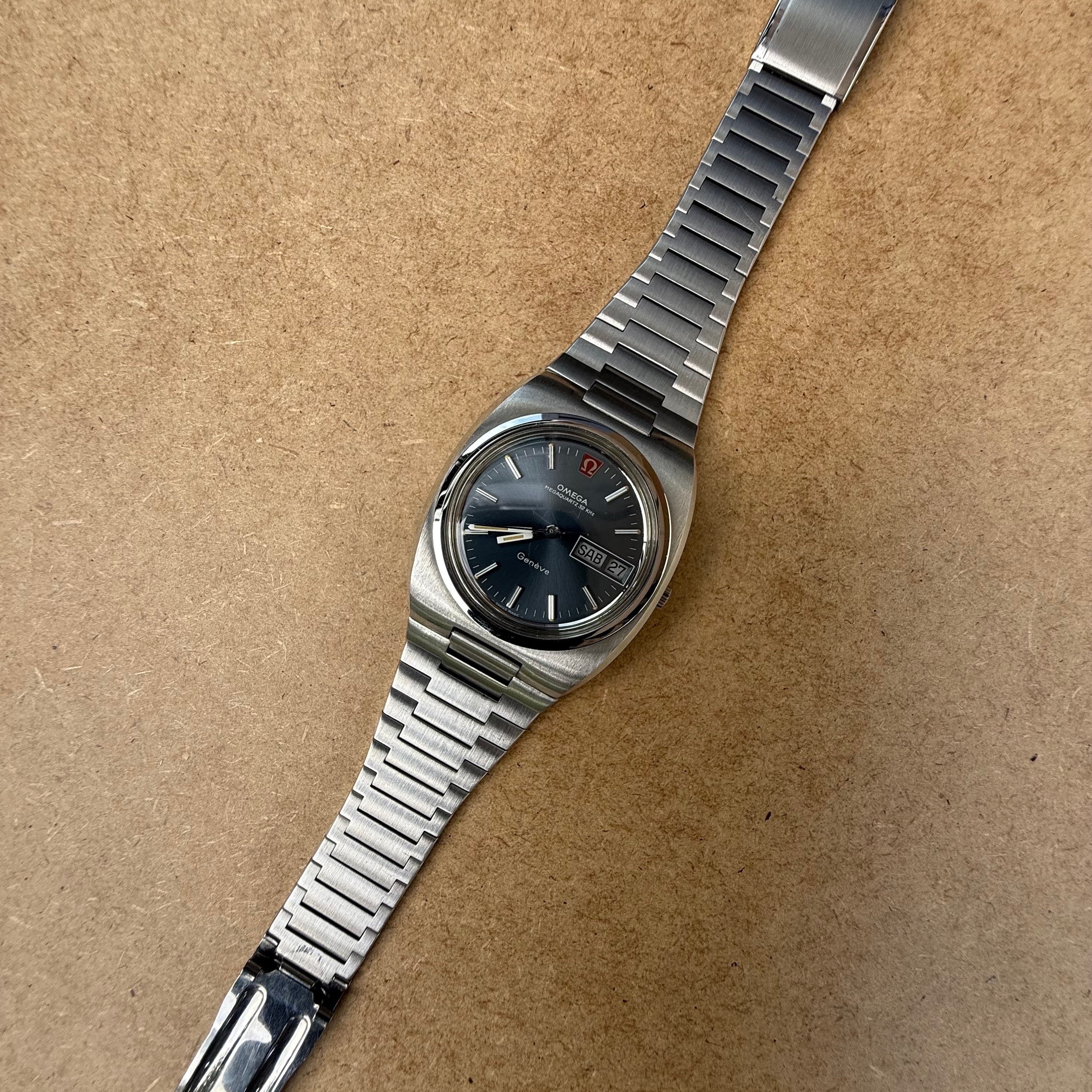 Omega - Megaquartz Cadran Bleu - 1978