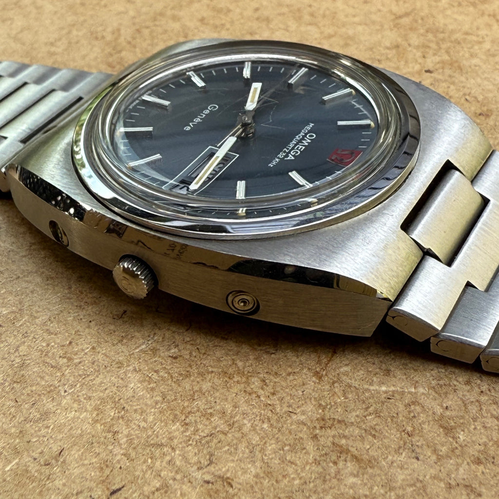 Omega - Megaquartz Cadran Bleu - 1978