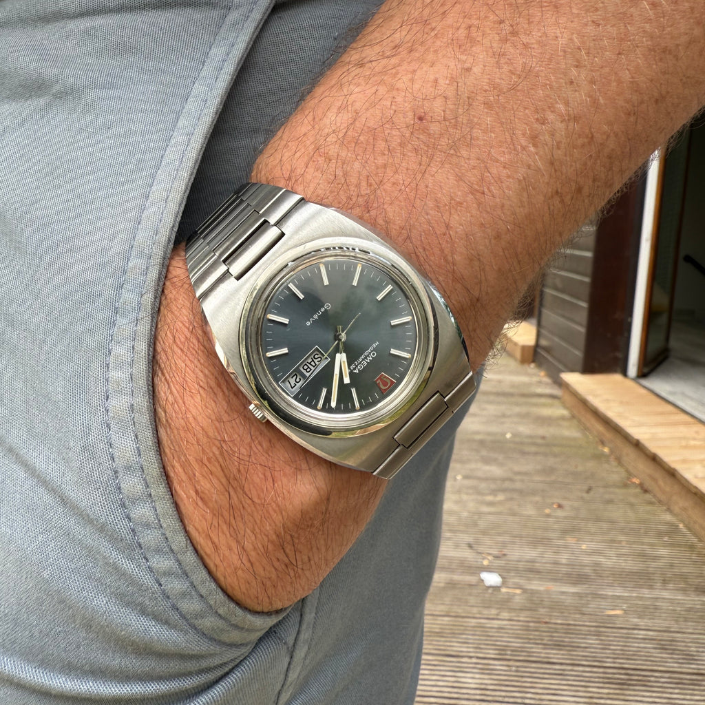 Omega - Megaquartz Cadran Bleu - 1978