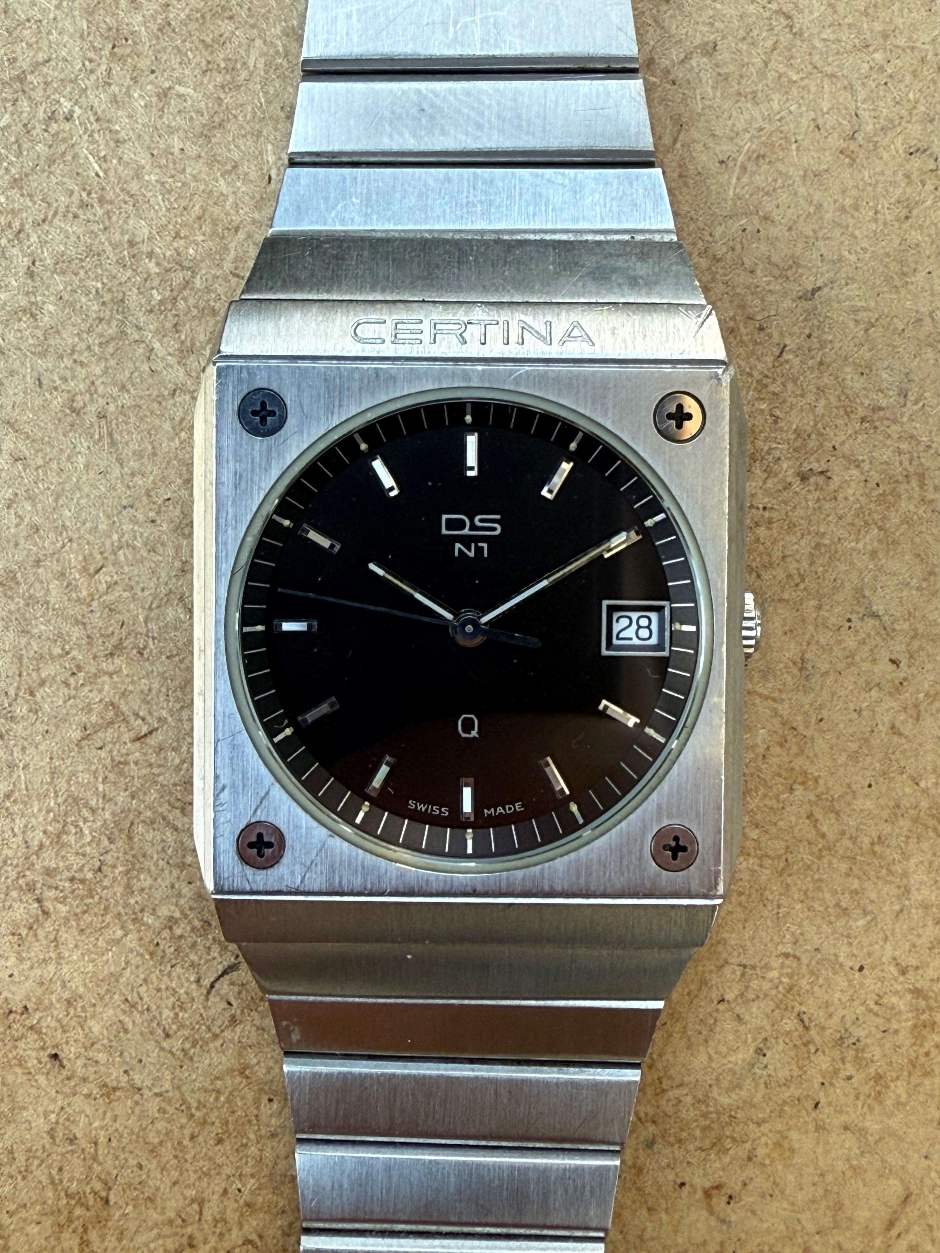 Certina – DS N1 Q Black – 1983