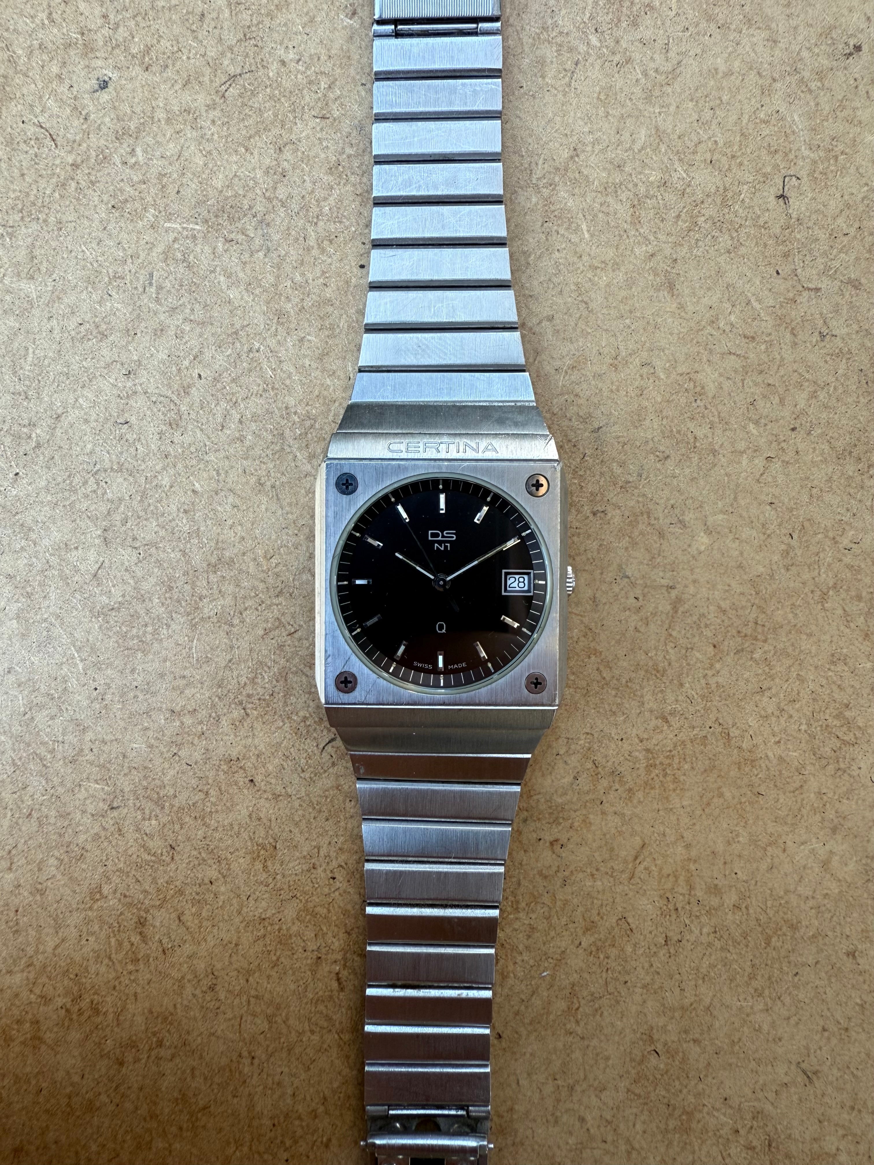 Certina – DS N1 Q Black – 1983