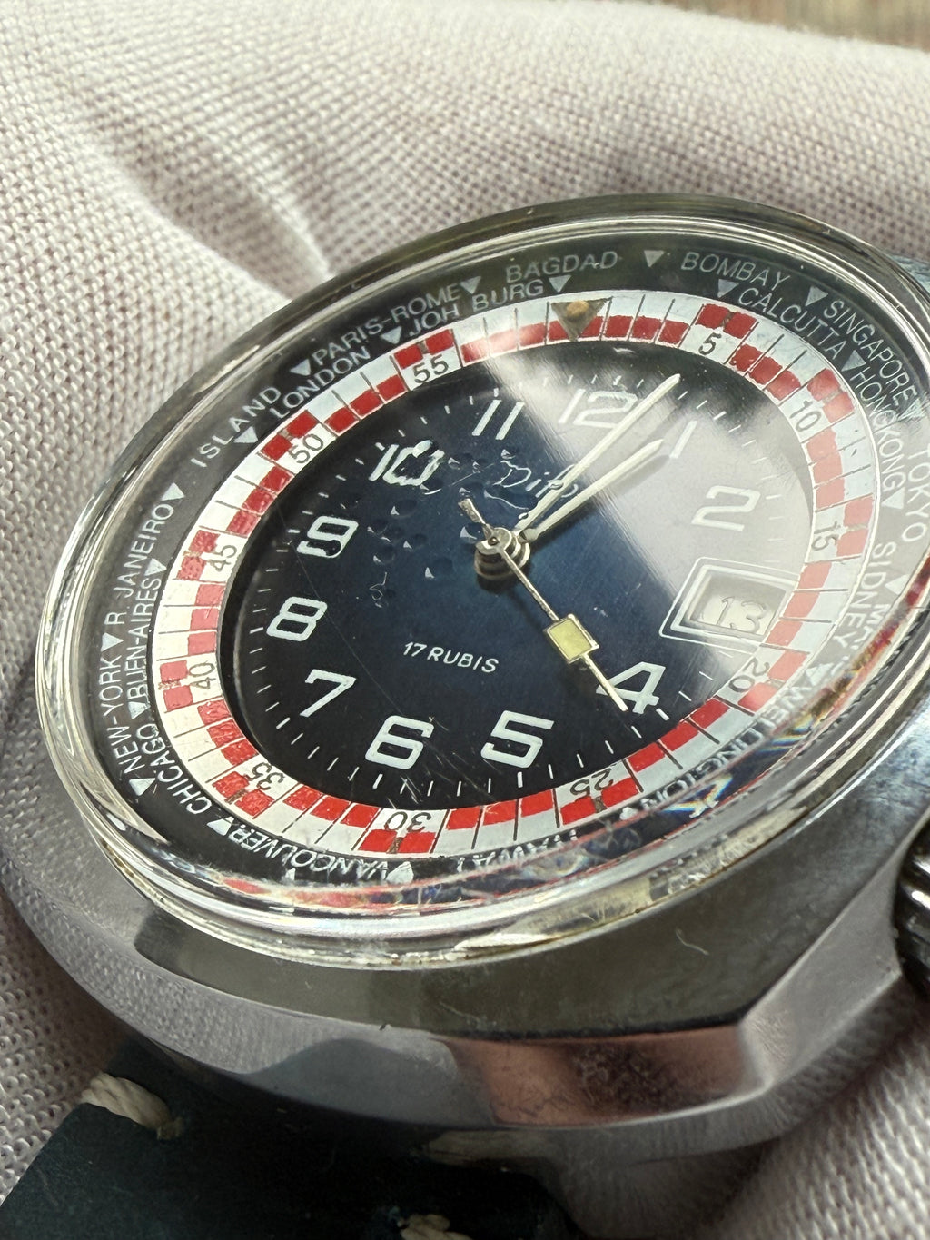 Difor – Worldtimer super waterproof – 1970