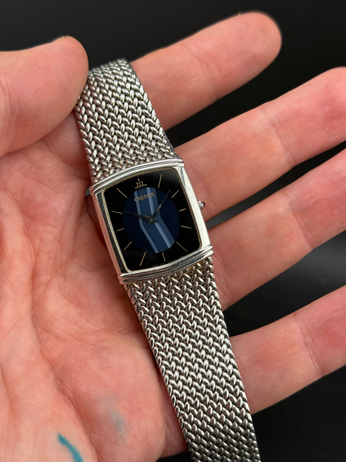 Credor – Blue Agate – 1983
