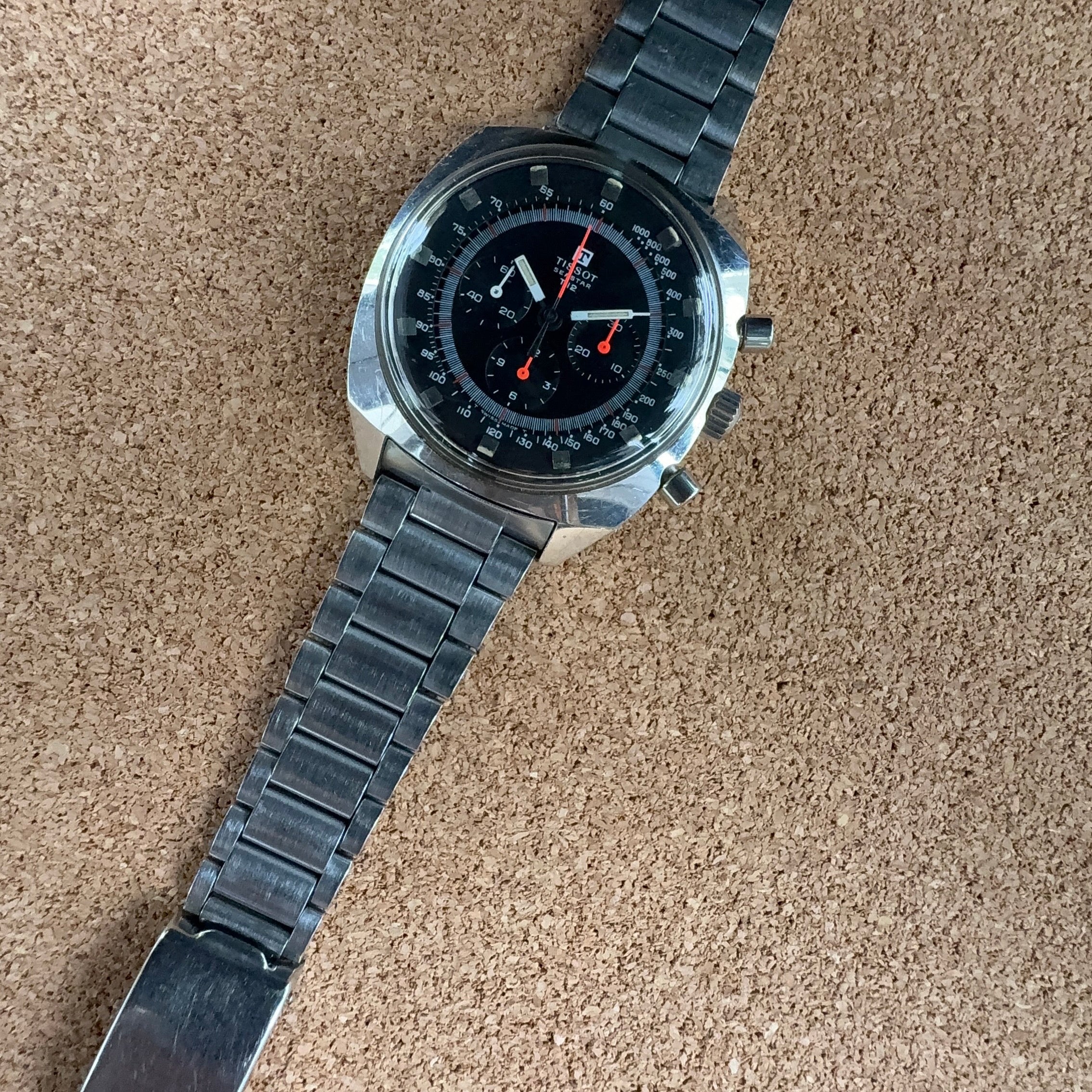 Tissot - T-12 Chronograph Lemania - 1970