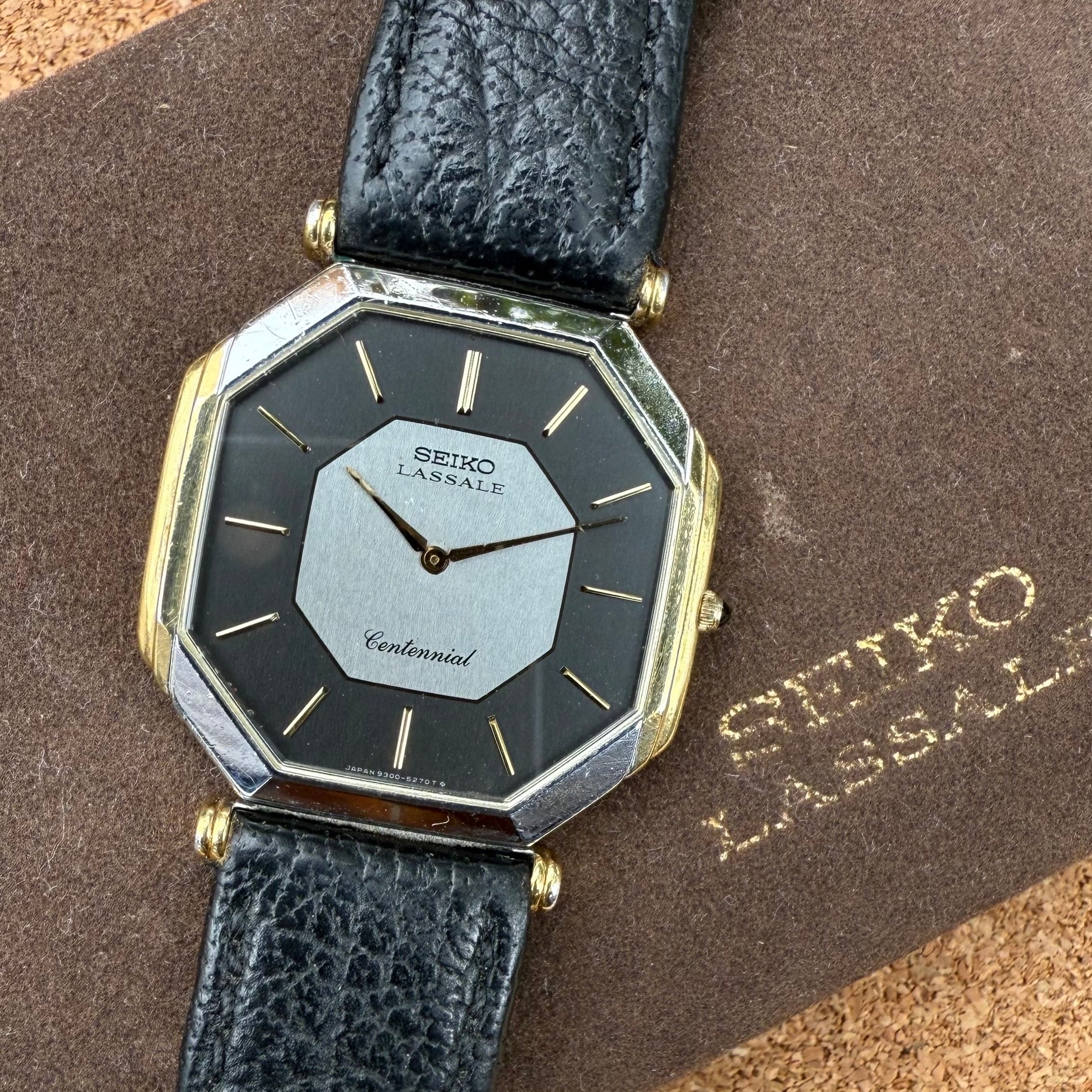 Seiko – Lassale Centennial Homme papier – 1981