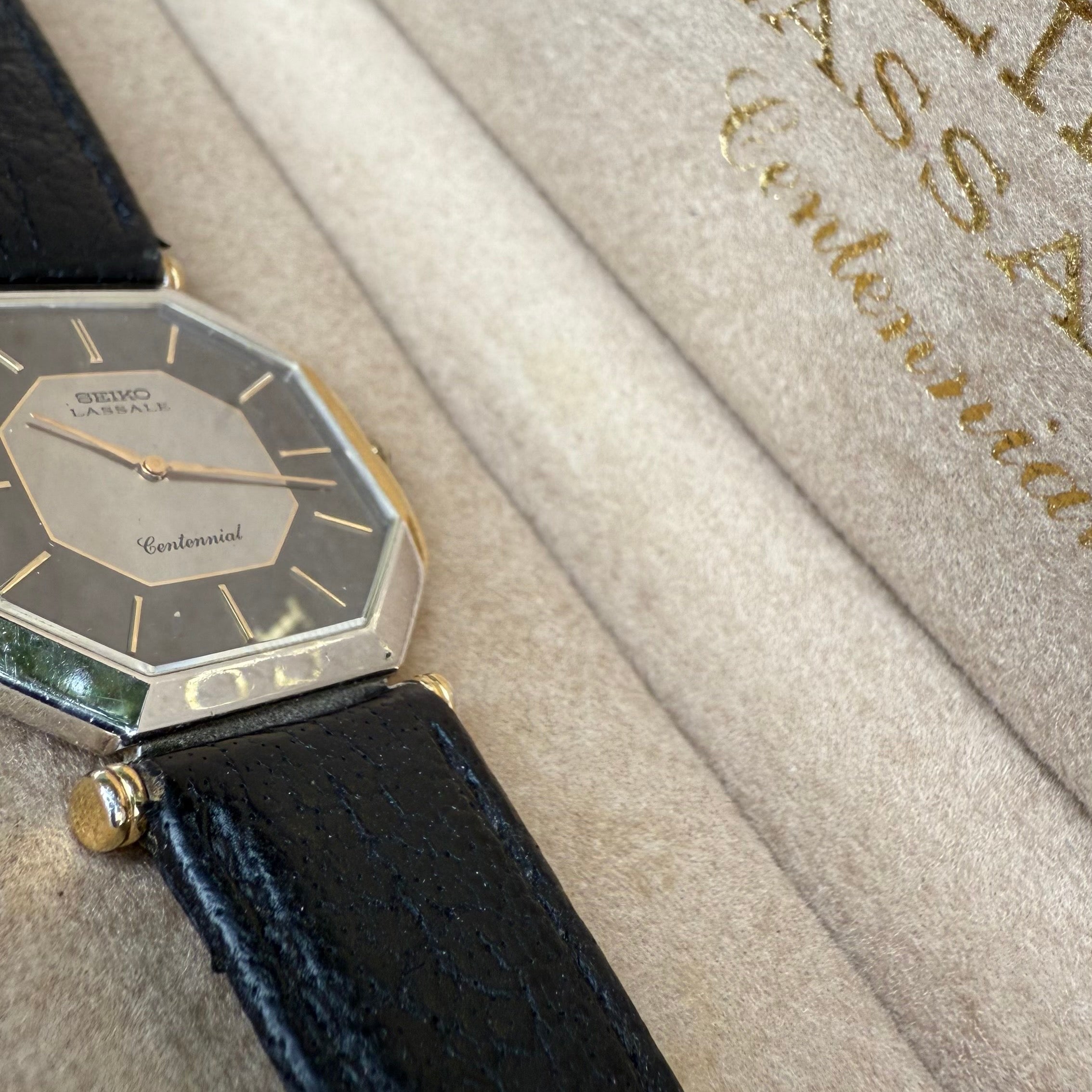 Seiko – Lassale Centennial Men's Paper Watch – 1981