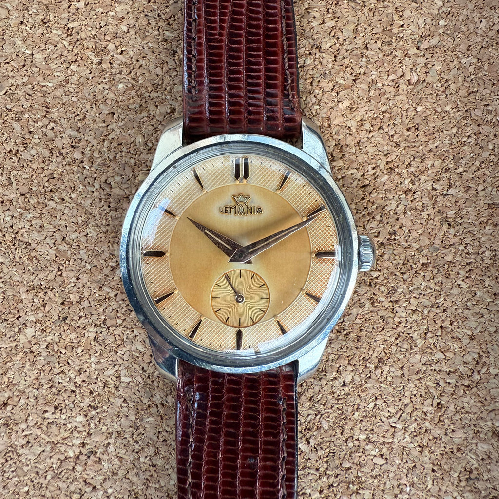 Lemania – HoneyComb Dial – 1952