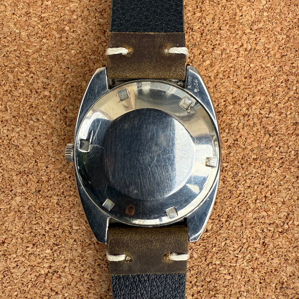 Certina - Blue Ribbon Cadran Rouge - 1970s