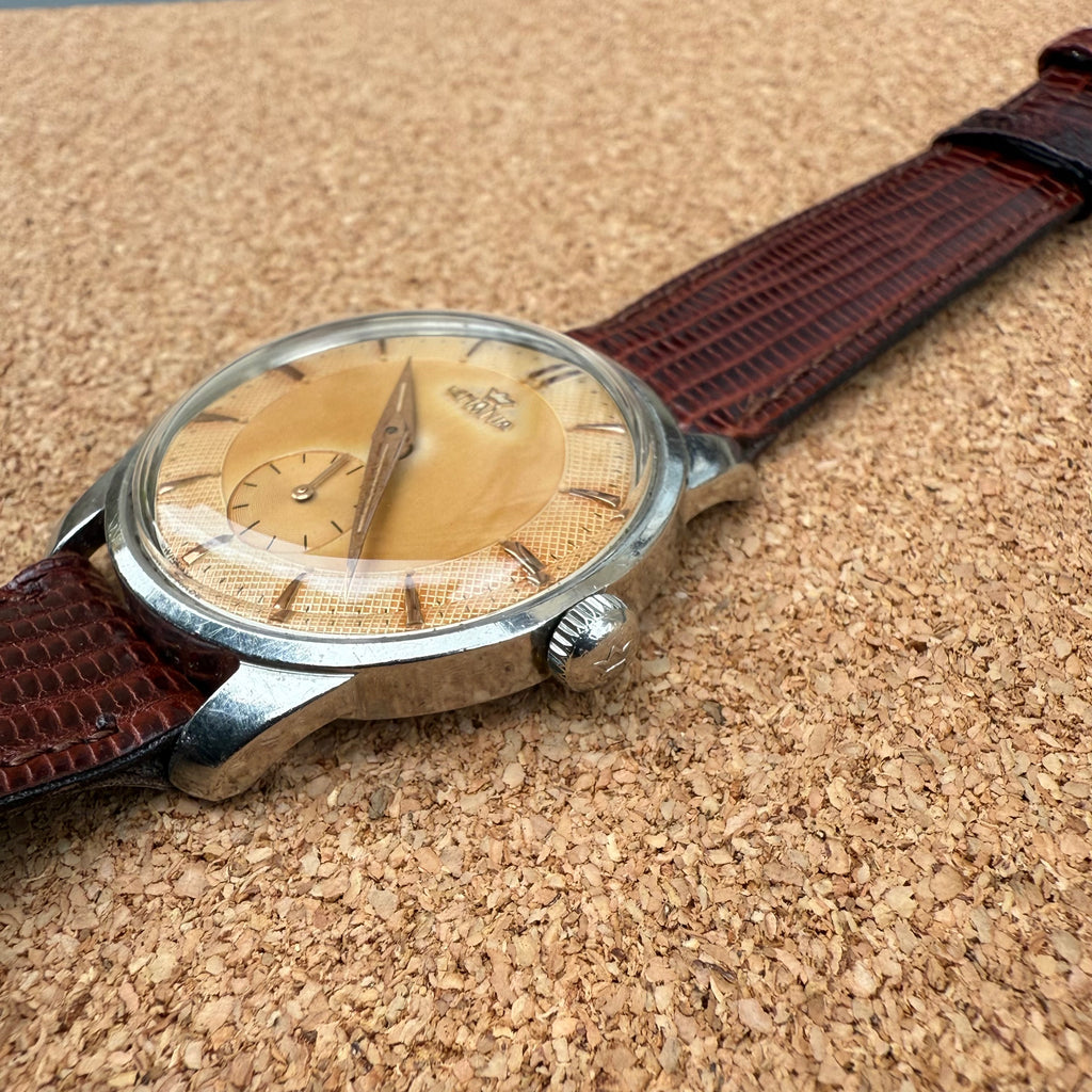 Lemania – HoneyComb Dial – 1952