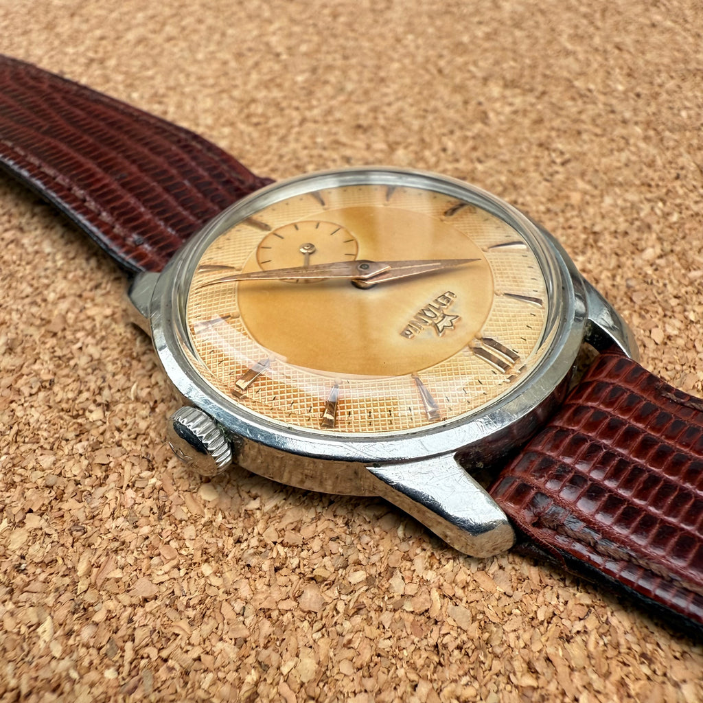 Lemania – HoneyComb Dial – 1952