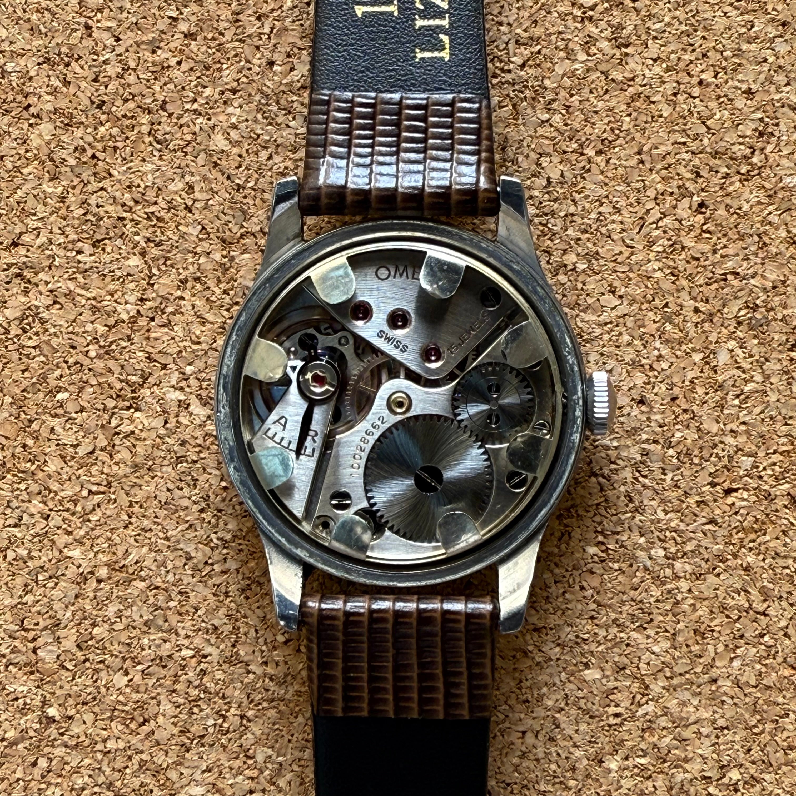 Omega - Suveran Cadran Bull's Eye - 1944