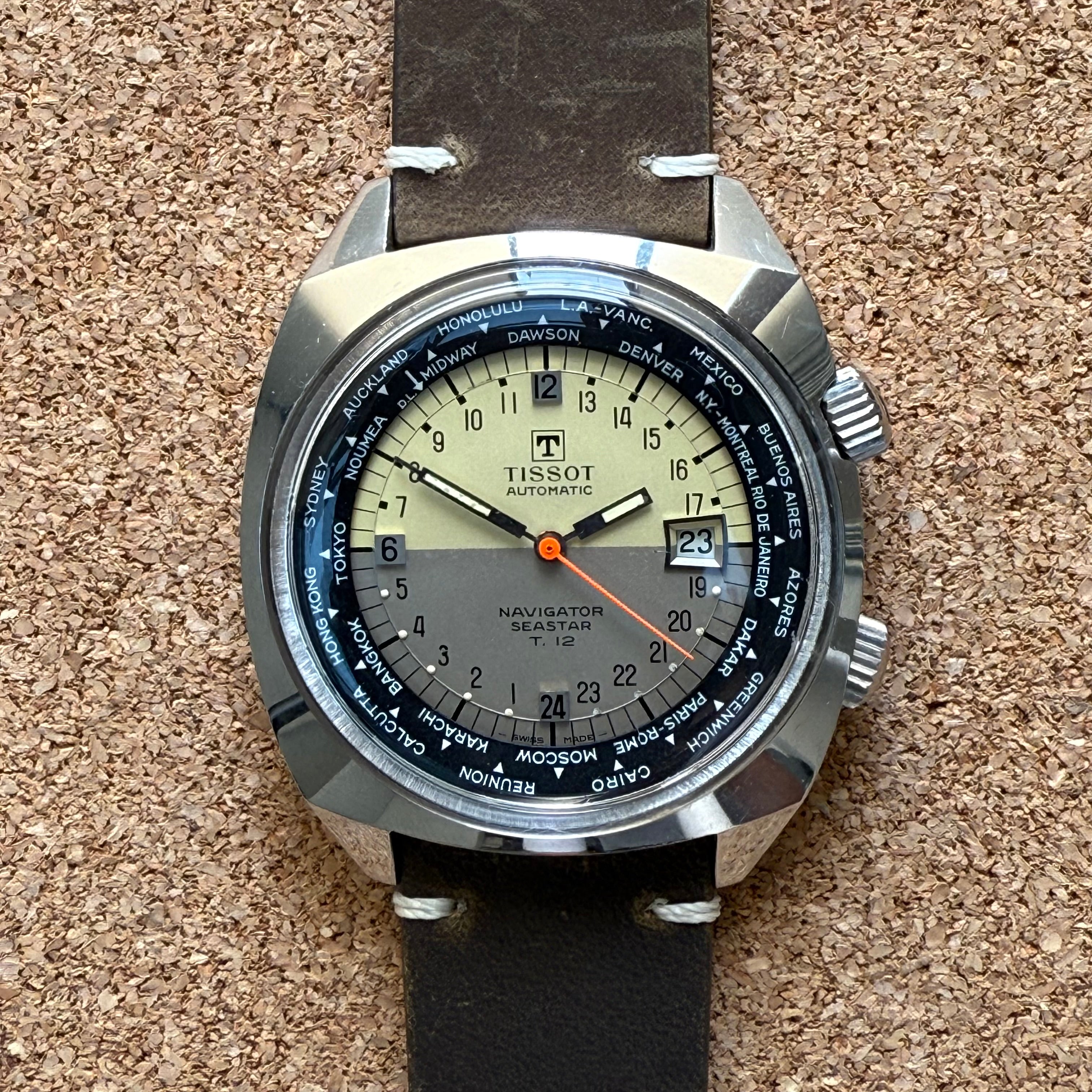 Tissot – T12 Worldtimer – 1975