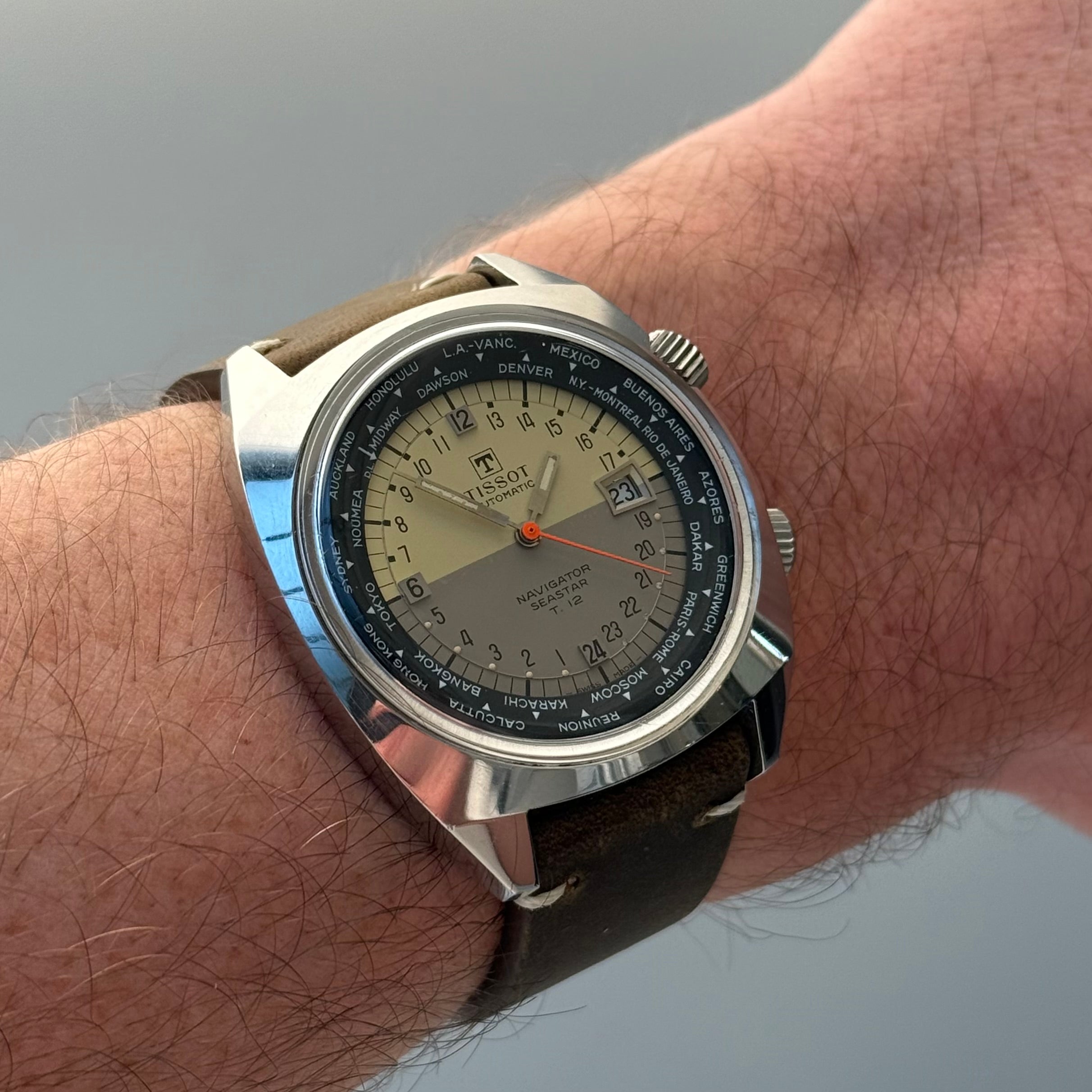 Tissot – T12 Worldtimer – 1975