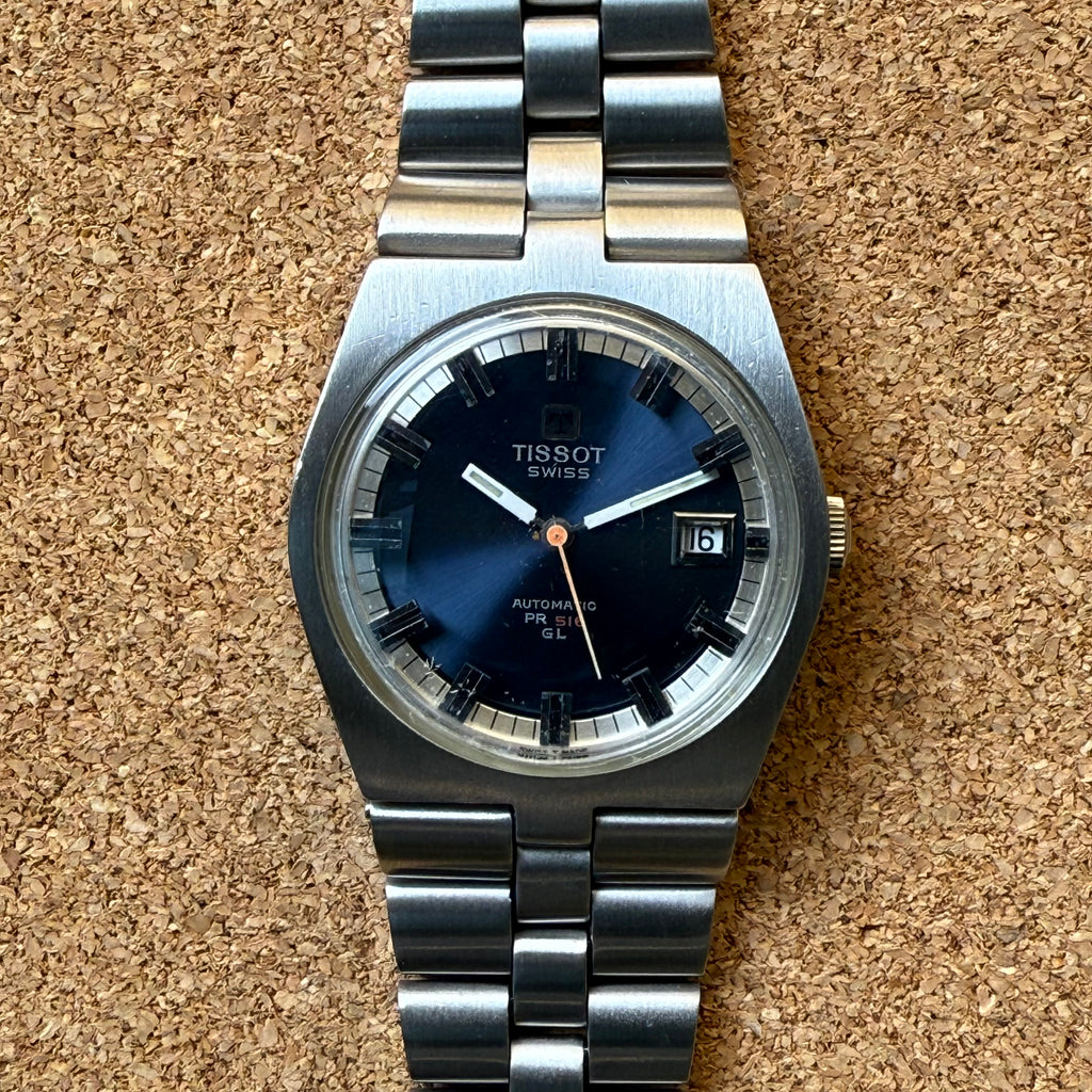 Tissot – PR516 GL Bleu – 1973