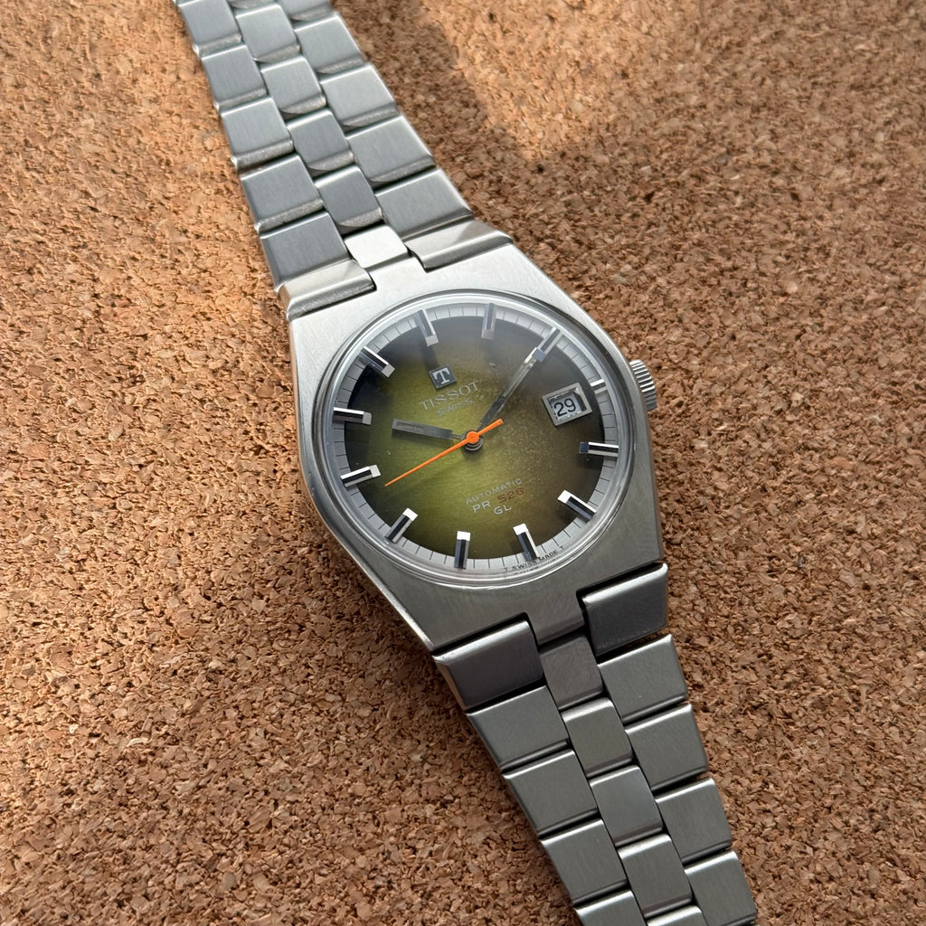 Tissot - PR526 GL Cadran Vert - 1976