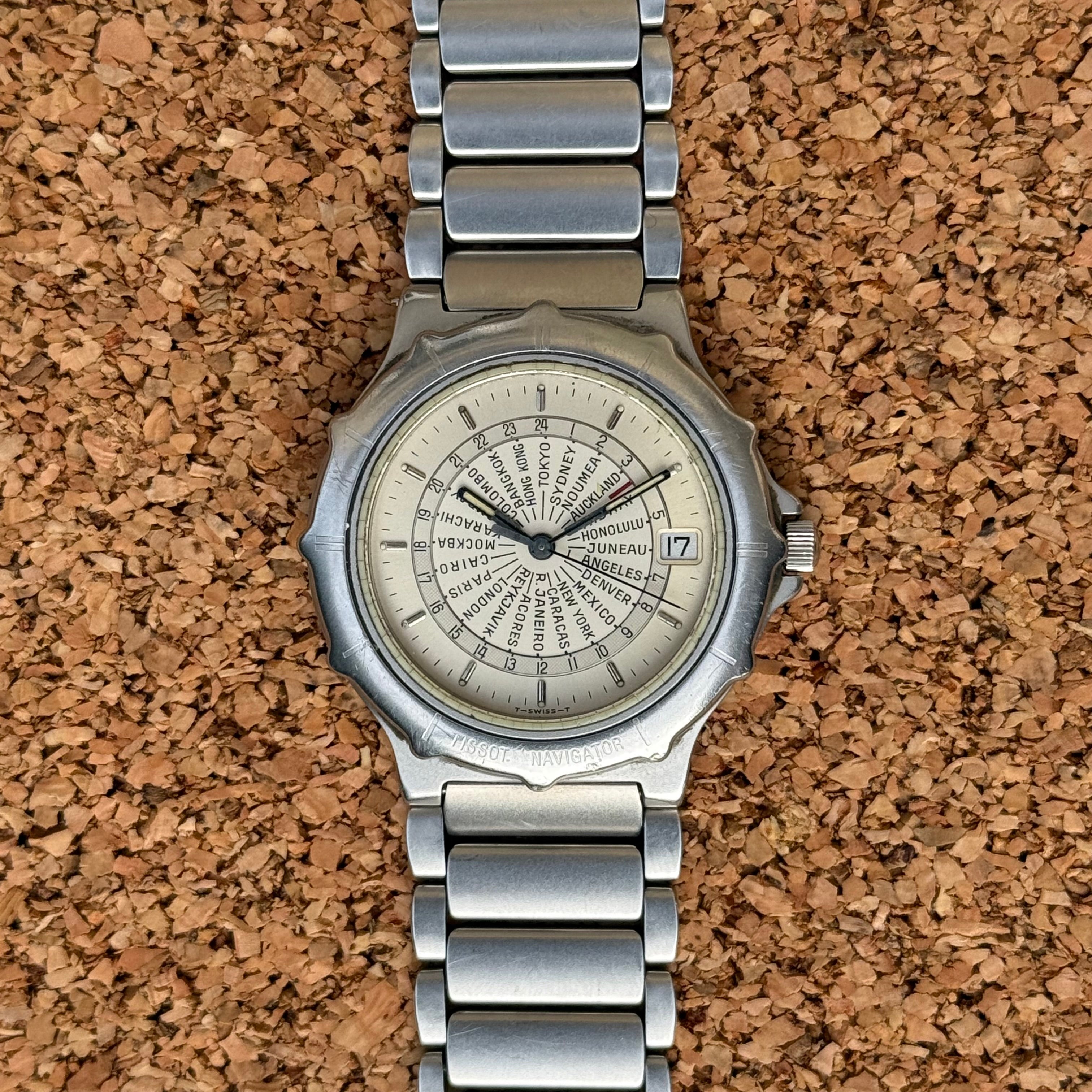Tissot – Navigator Worldtimer – 1980s