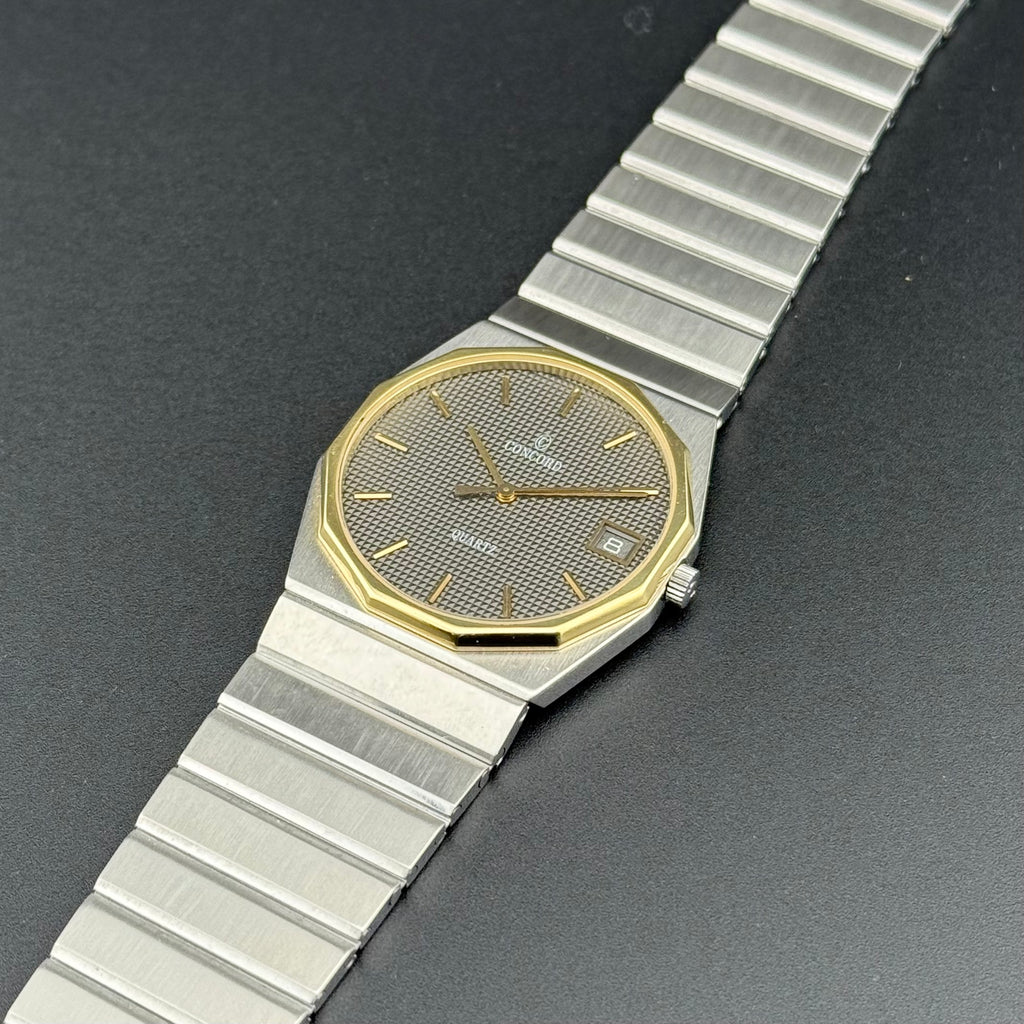 Concord – Mariner SG Waffle Black Dial 2 – 1985